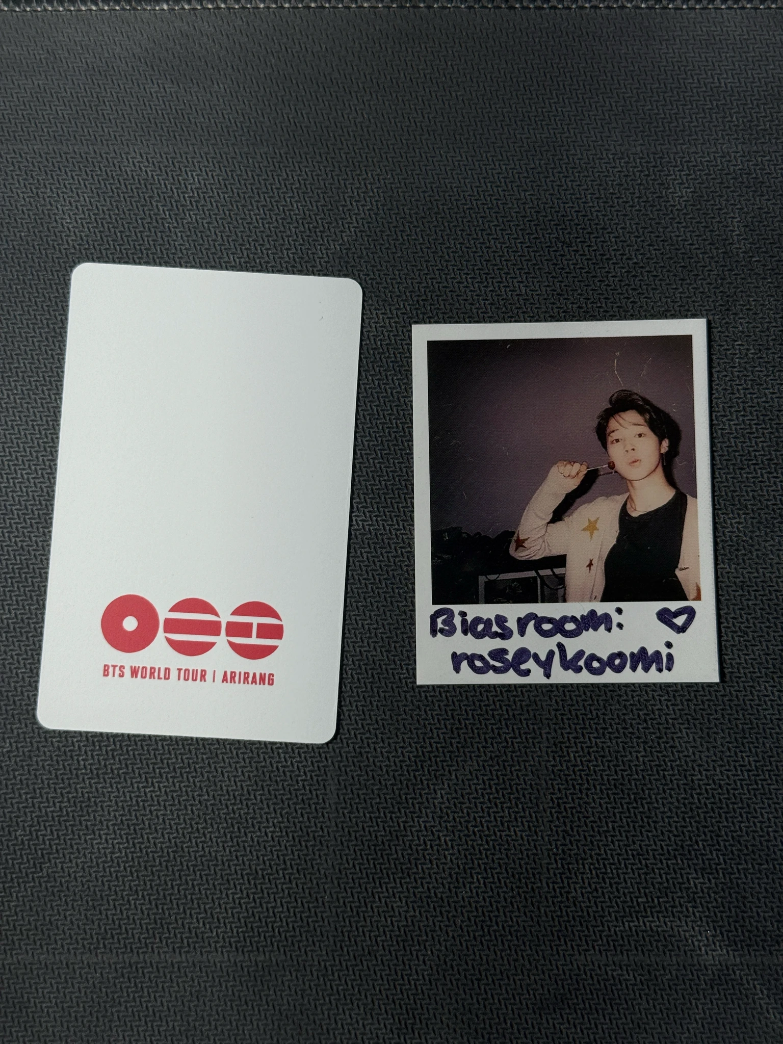 BTS j-hope BTS - j-hope - ARIRANG World Tour Event USA album pick-up lucky draw (LD) round 2 listing photo 2
