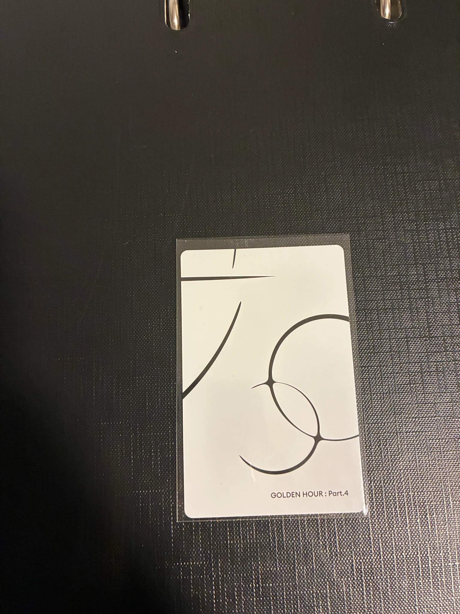 ATEEZ Jongho ATEEZ - Jongho - Golden Hour : Part.4 Album Z version album photocard listing photo 2