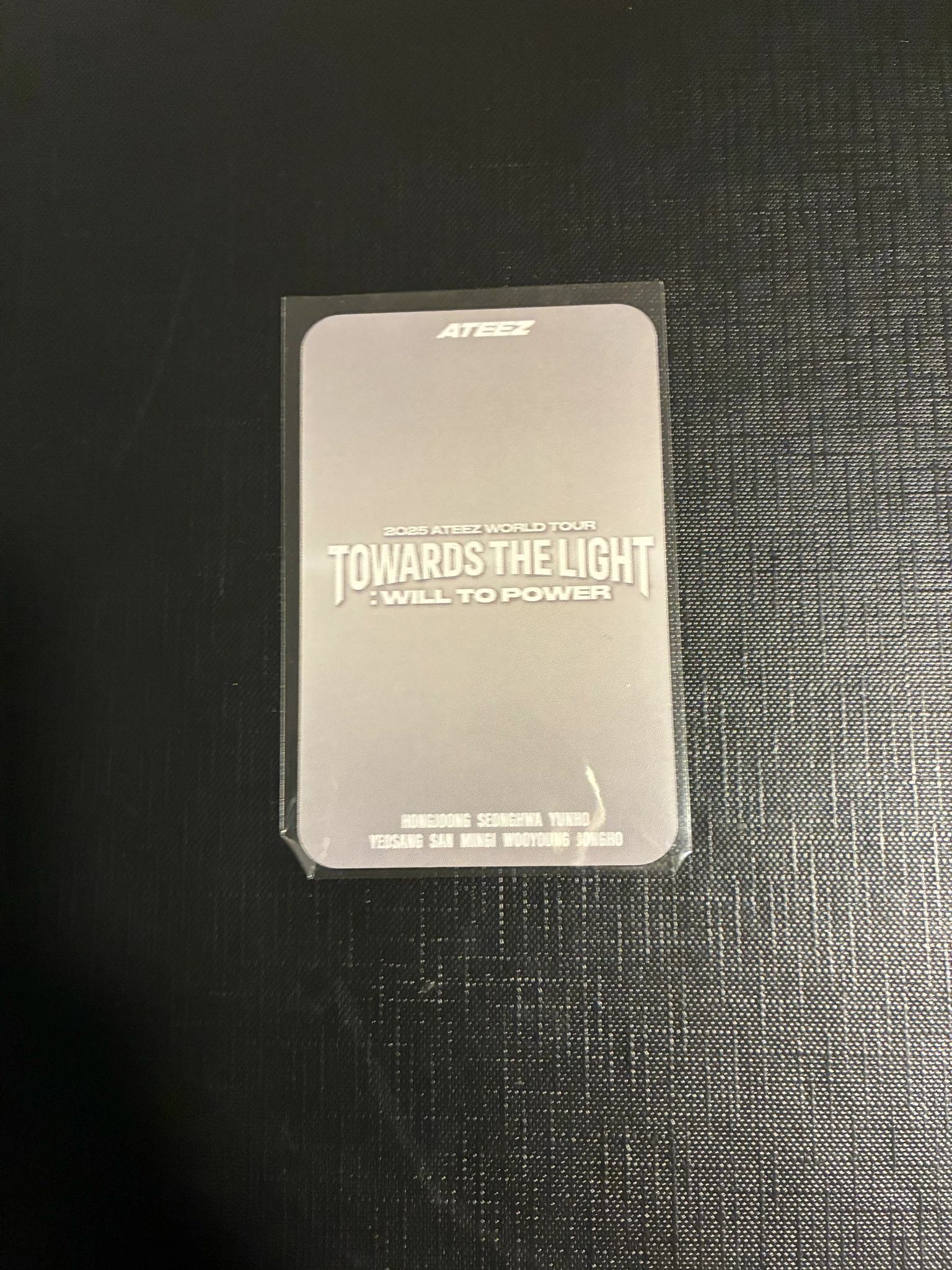 ATEEZ Jongho ATEEZ - Jongho - Towards The Light: Will To Power Event atiny zone listing photo 2