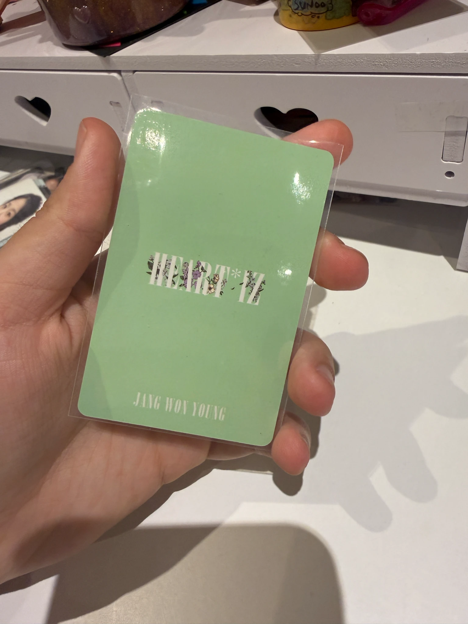 IZ*ONE Wonyoung IZ*ONE - Wonyoung - HEART*IZ Album album photocard korean album listing photo 2