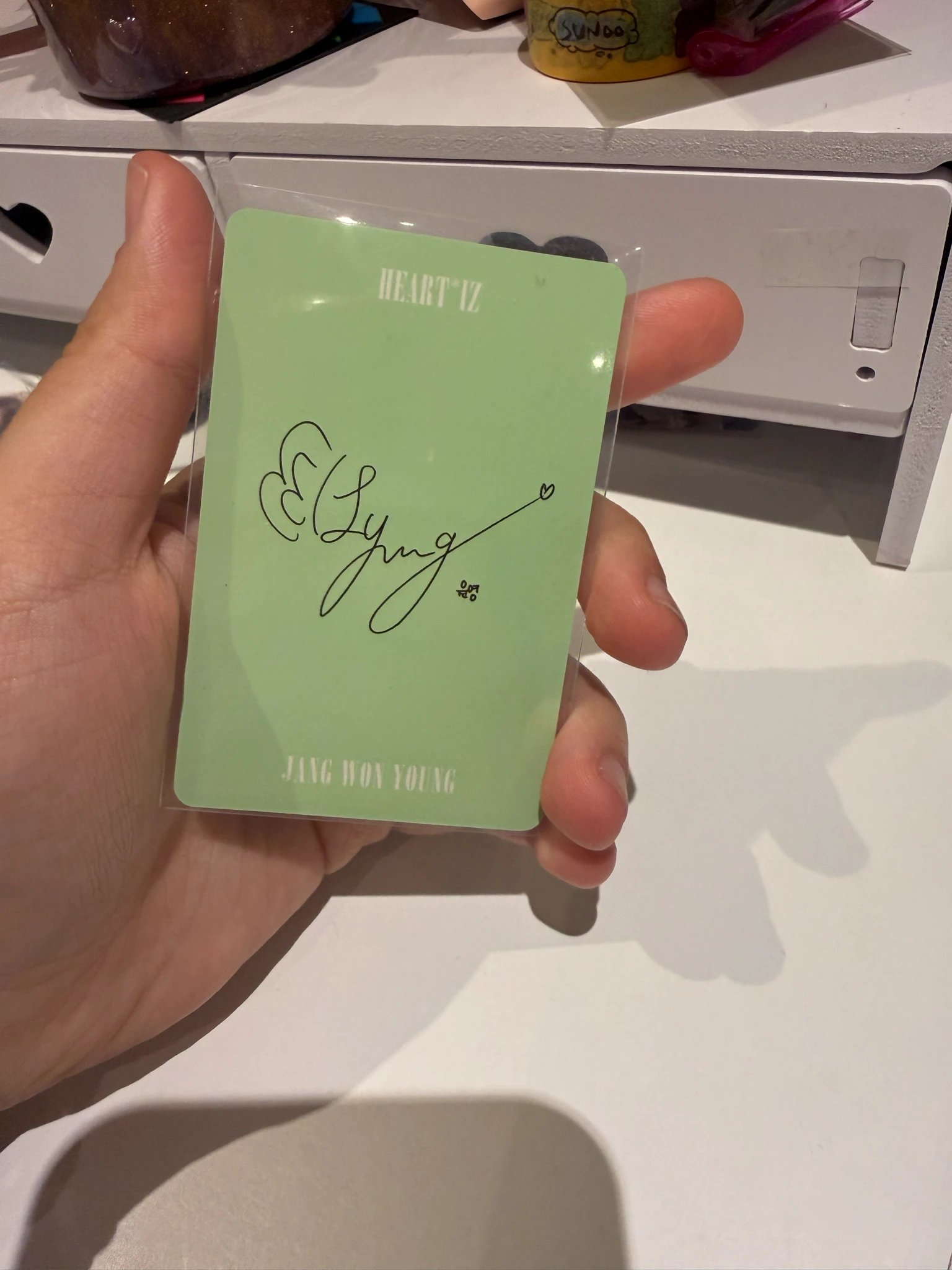 IZ*ONE Wonyoung IZ*ONE - Wonyoung - HEART*IZ Album album photocard korean album listing photo 2