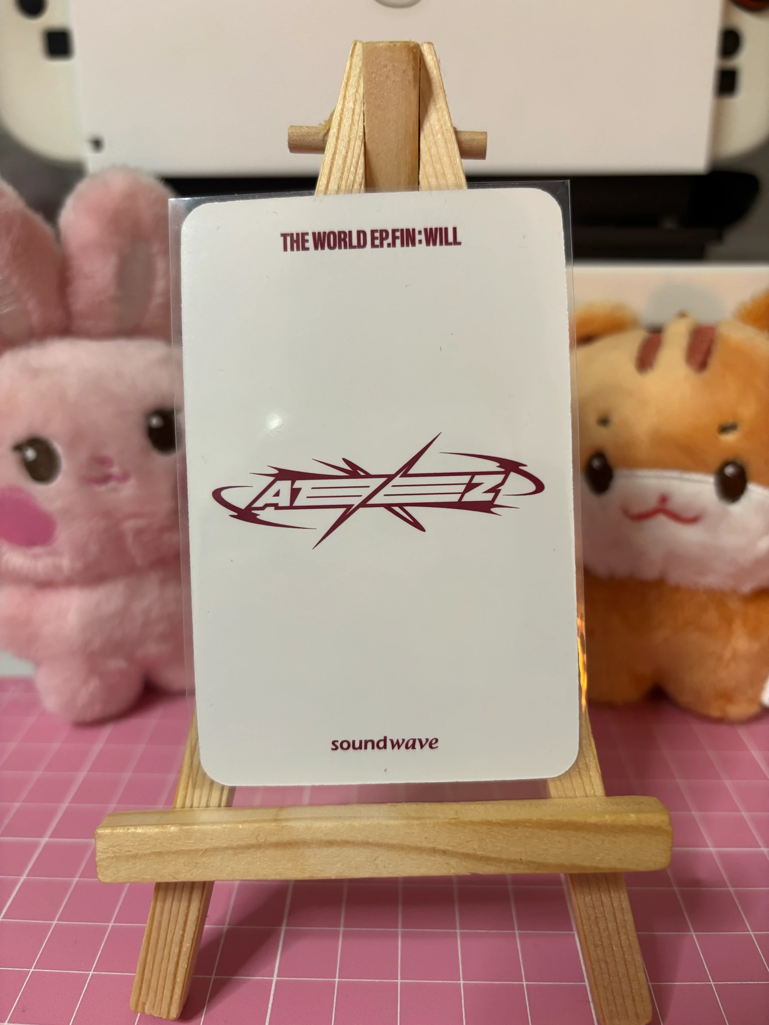 ATEEZ Seonghwa ATEEZ - Seonghwa - THE WORLD EP.FIN: WILL Album soundwave lucky draw listing photo 2