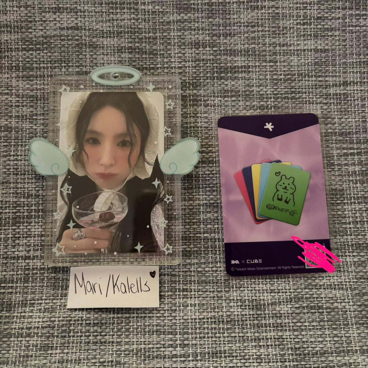 i-dle Miyeon i-dle - Miyeon - We are Album qq music lucky draw 3 star listing photo 2