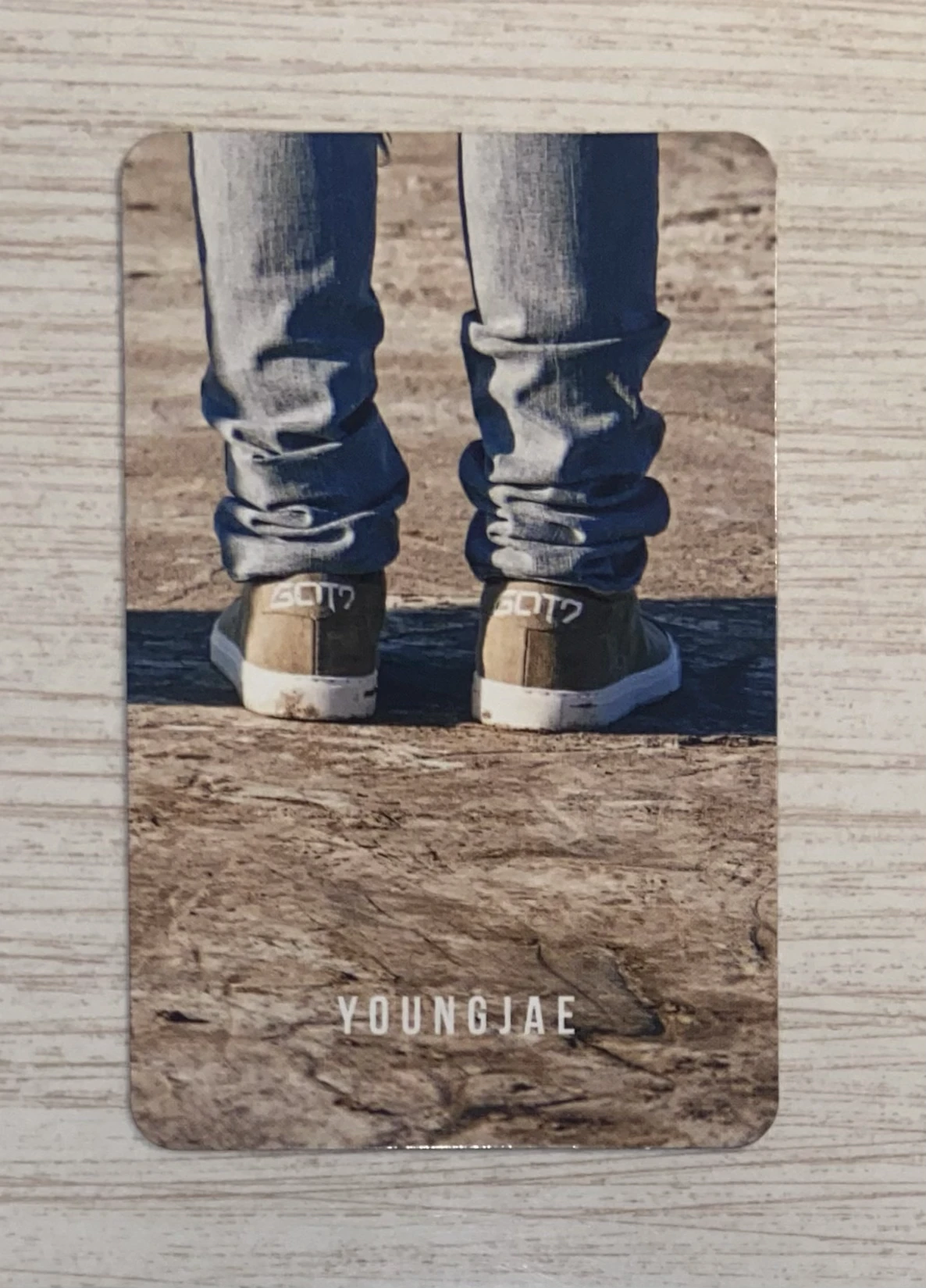 GOT7 Youngjae GOT7 - Youngjae - FLIGHT LOG: ARRIVAL Album album photocard promise version listing photo 2