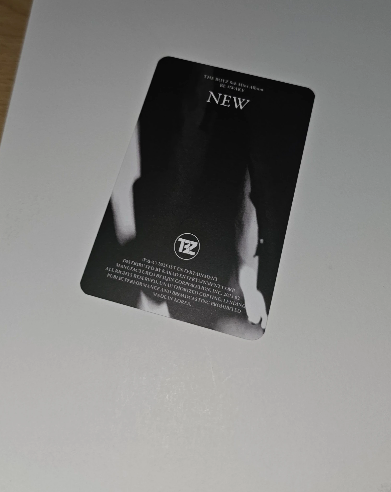 THE BOYZ New THE BOYZ - New - Be Awake Album album photocard reach version listing photo 2