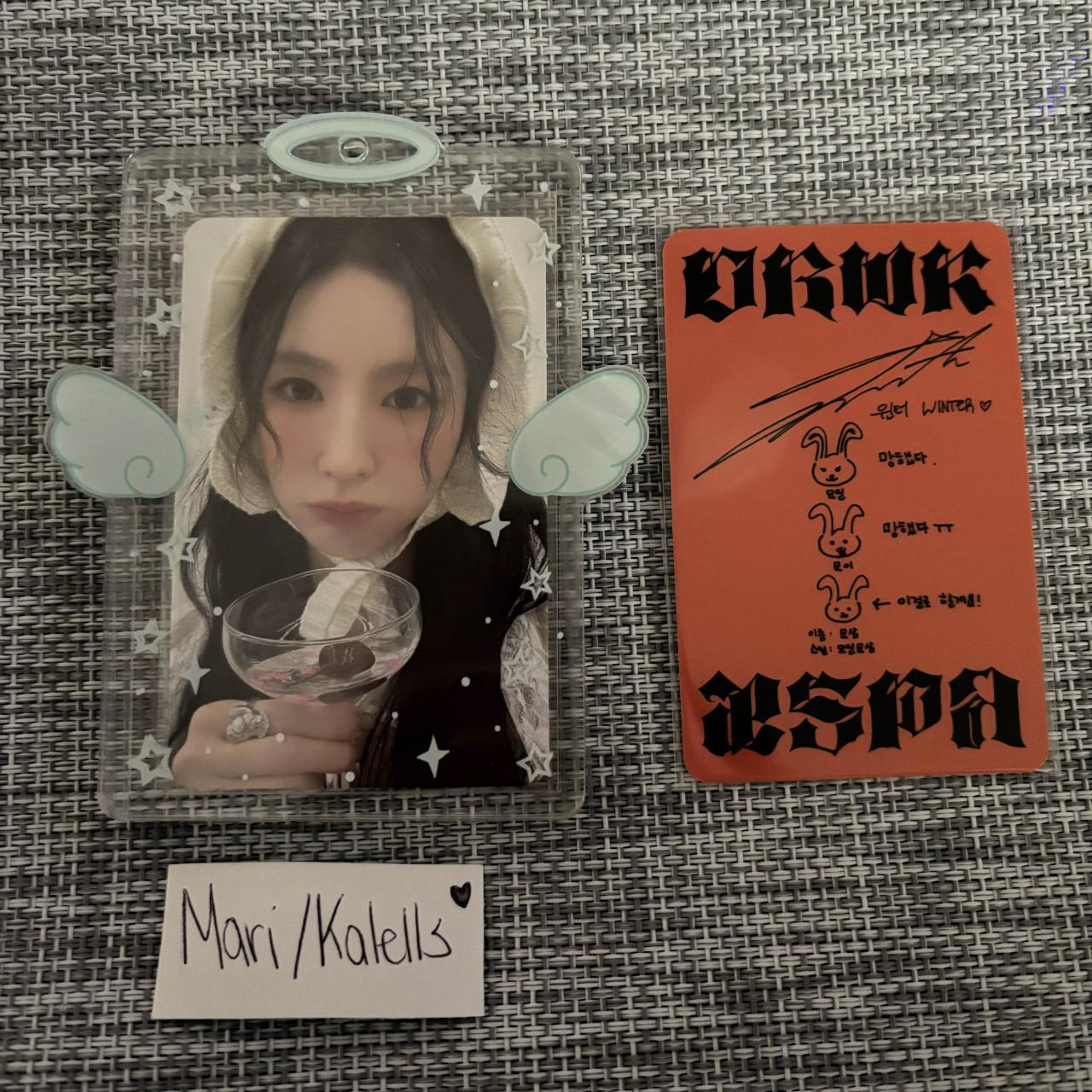 aespa Winter AESPA - Winter - Dirty Work Album dirty worker ver. listing photo 2