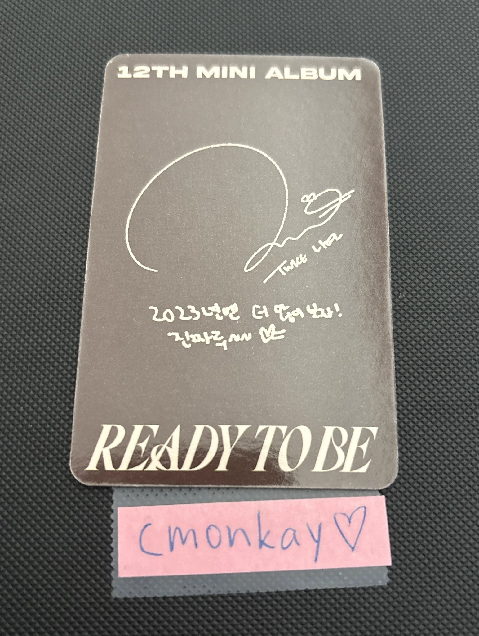 TWICE Nayeon TWICE-Nayeon-Album-READY TO BE listing photo 2