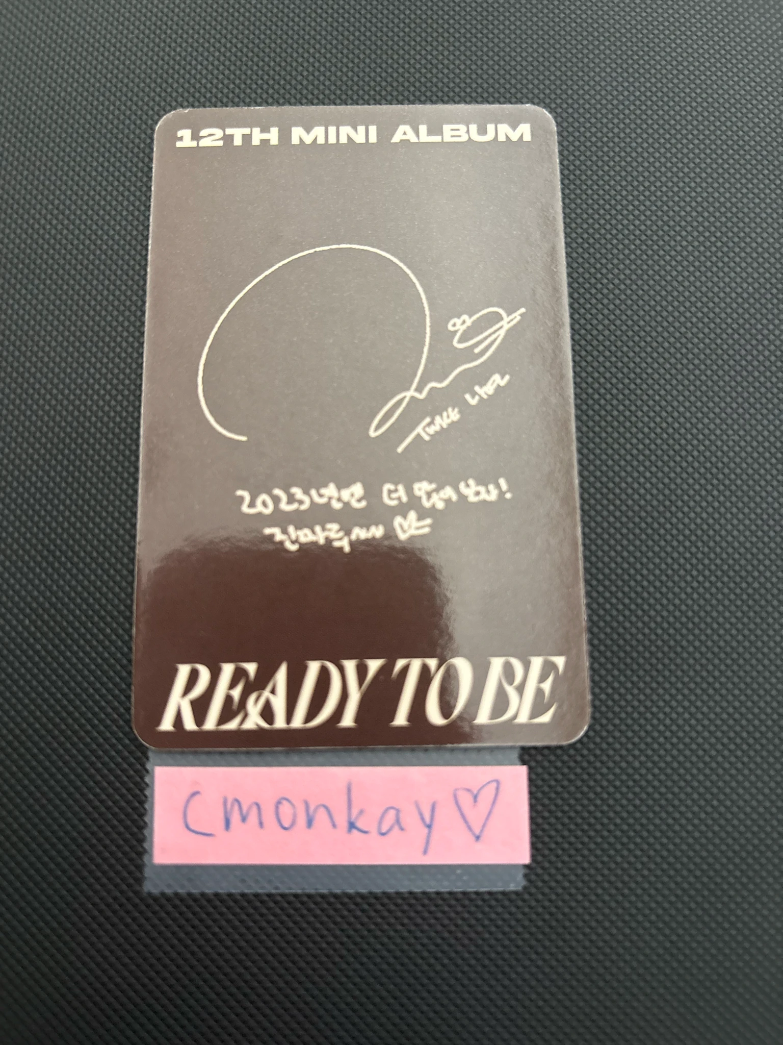 TWICE Nayeon TWICE-Nayeon-Album-READY TO BE listing photo 2