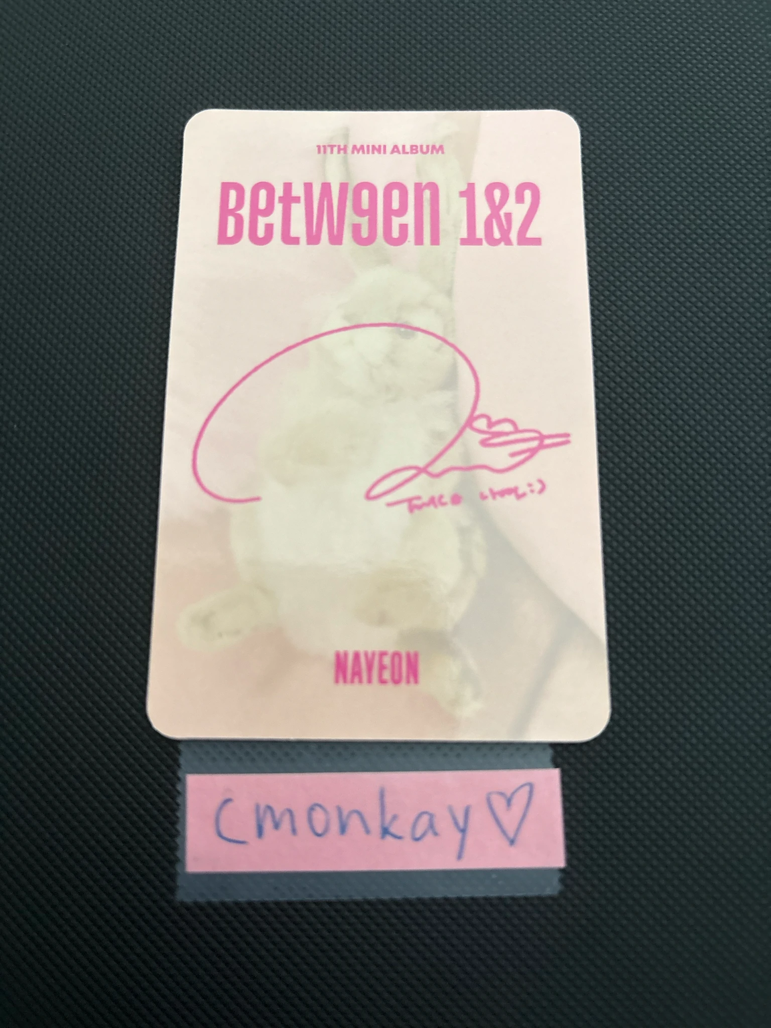 TWICE Nayeon TWICE-Nayeon-Album-BETWEEN 1&2 listing photo 2