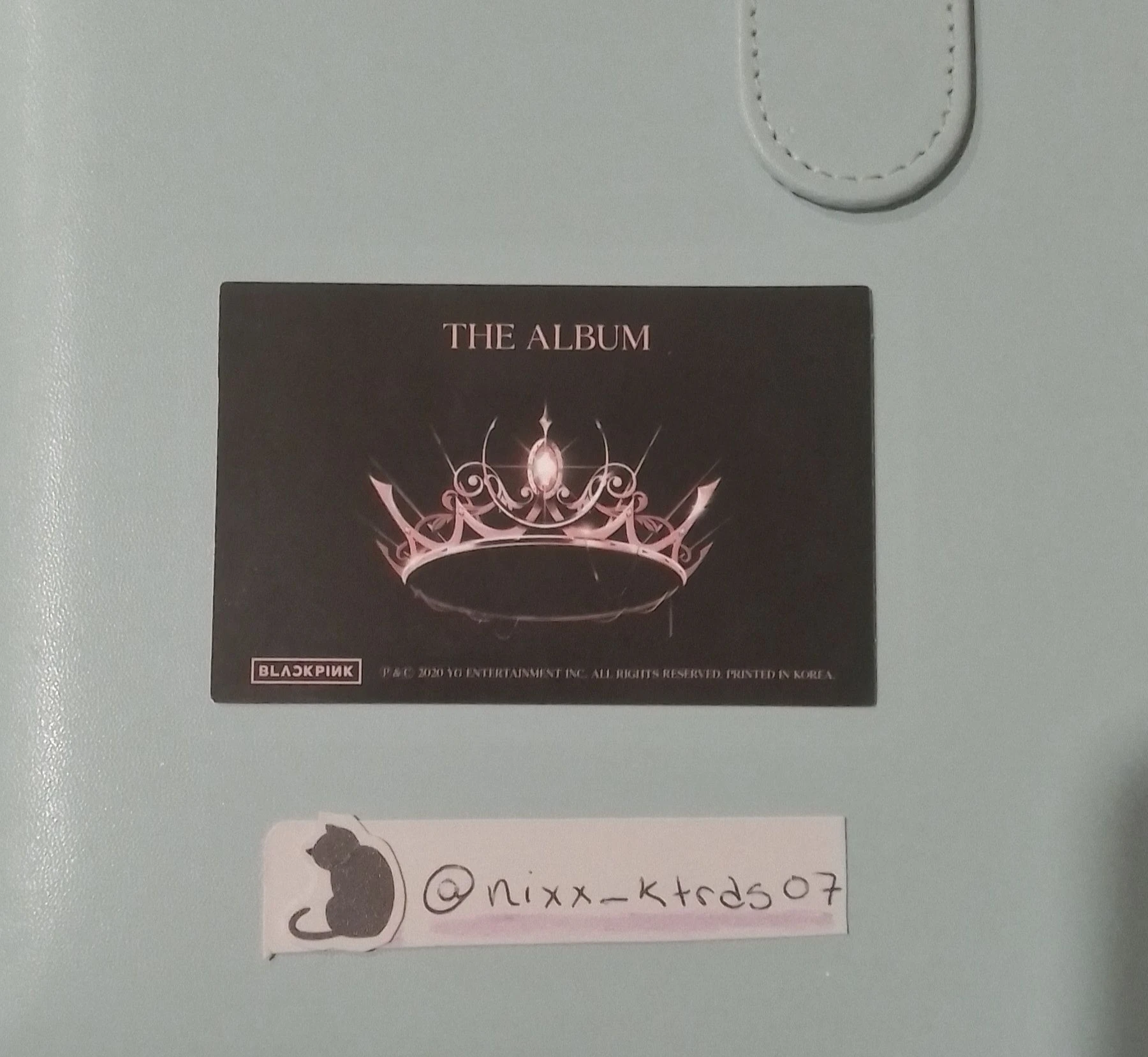 BLACKPINK BLACKPINK - THE ALBUM Album album photocard listing photo 2