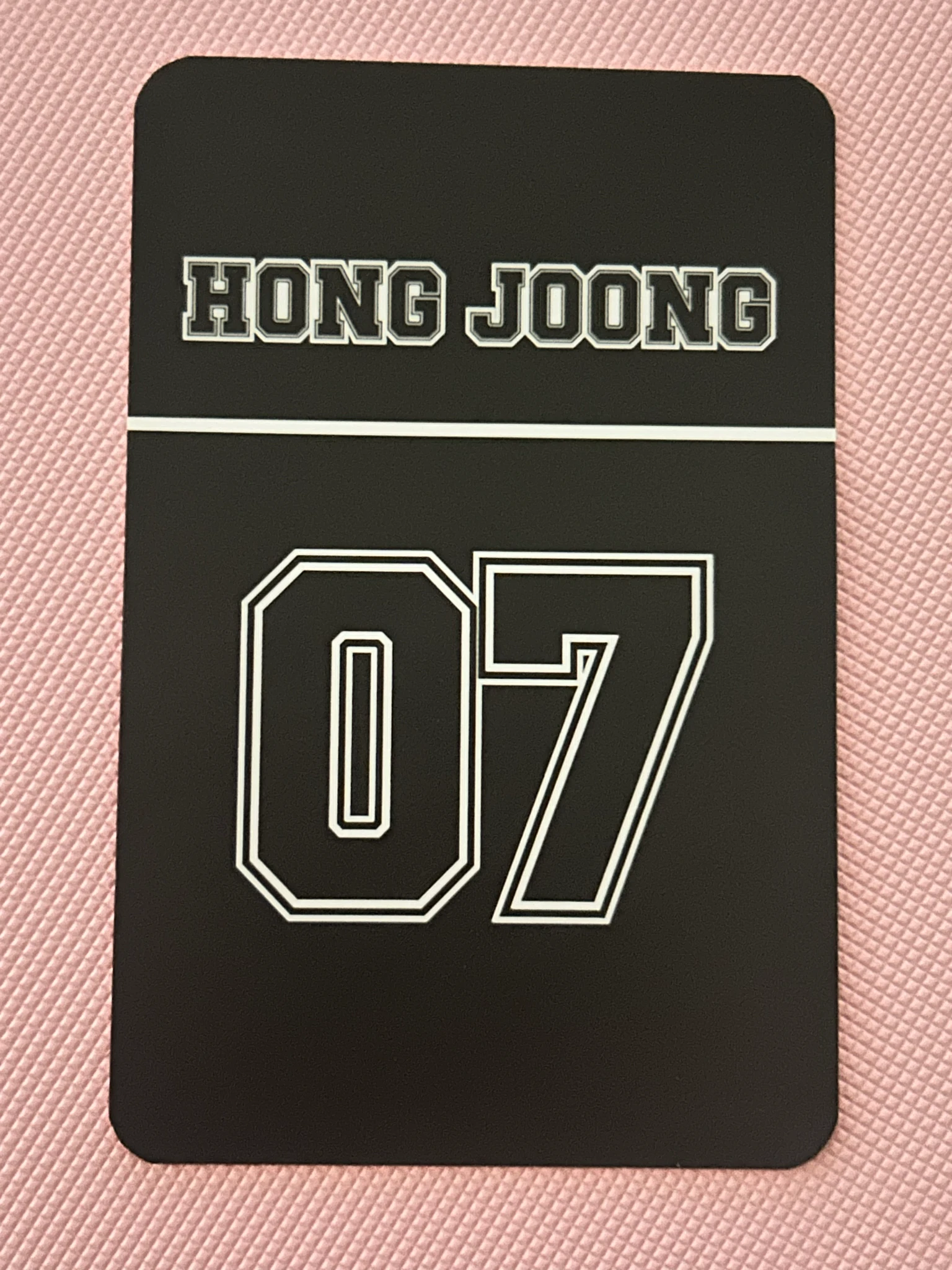 ATEEZ Hongjoong ATEEZ - Hongjoong - In Your Fantasy 2025 World Tour Event football jersey tour merch merch photocard listing photo 2