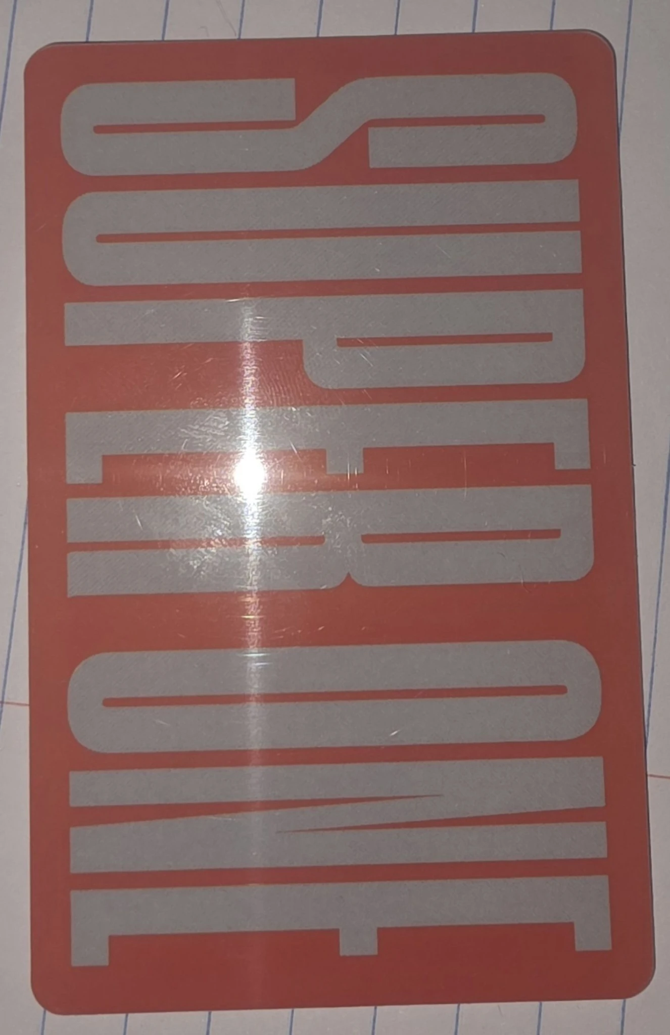 SuperM Ten SuperM - Ten - Super One Album album photocard id card listing photo 2
