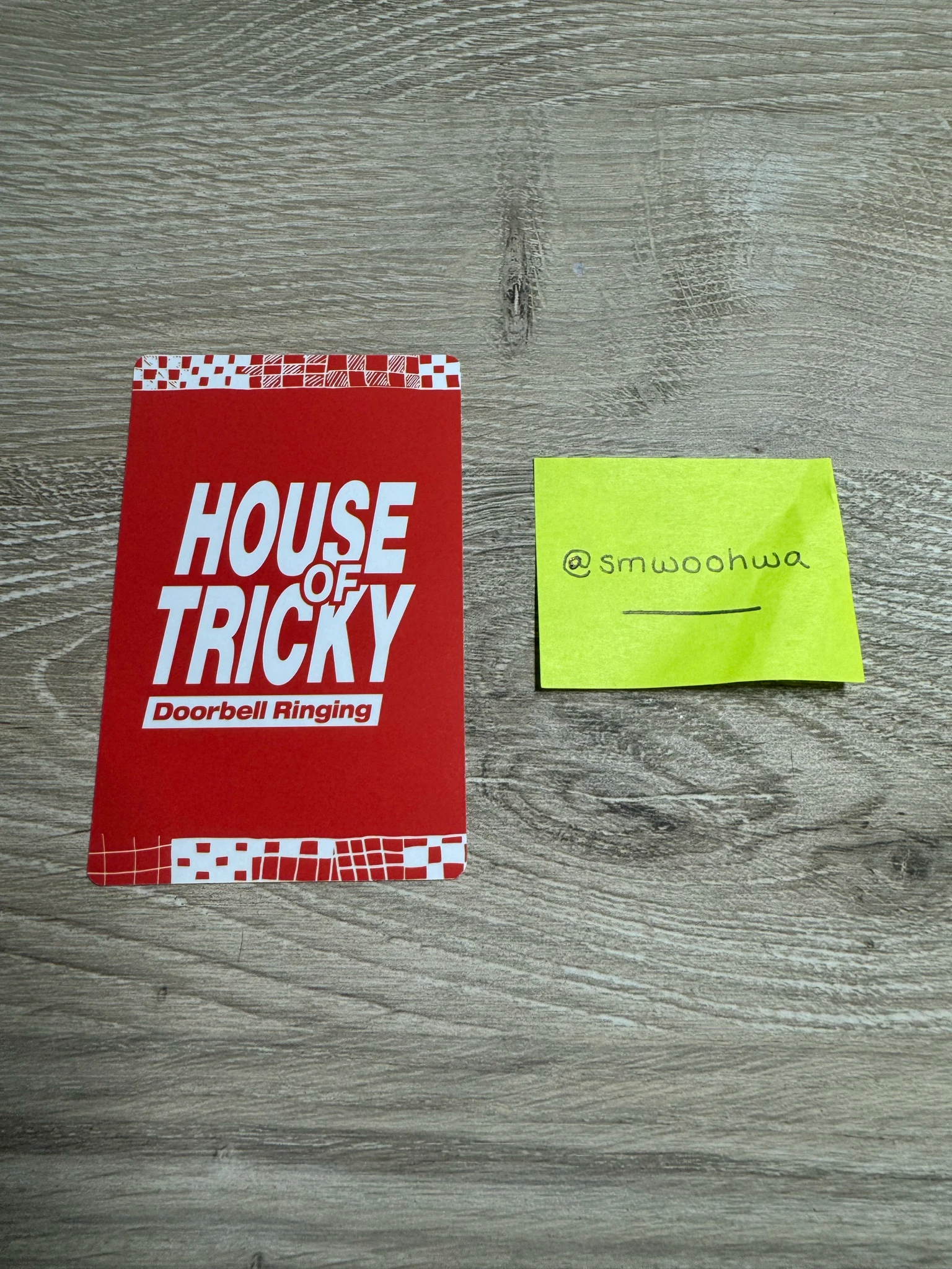 xikers Seeun Xikers - Seeun - HOUSE OF TRICKY : Doorbell Ringing Album album photocard tricky version listing photo 2