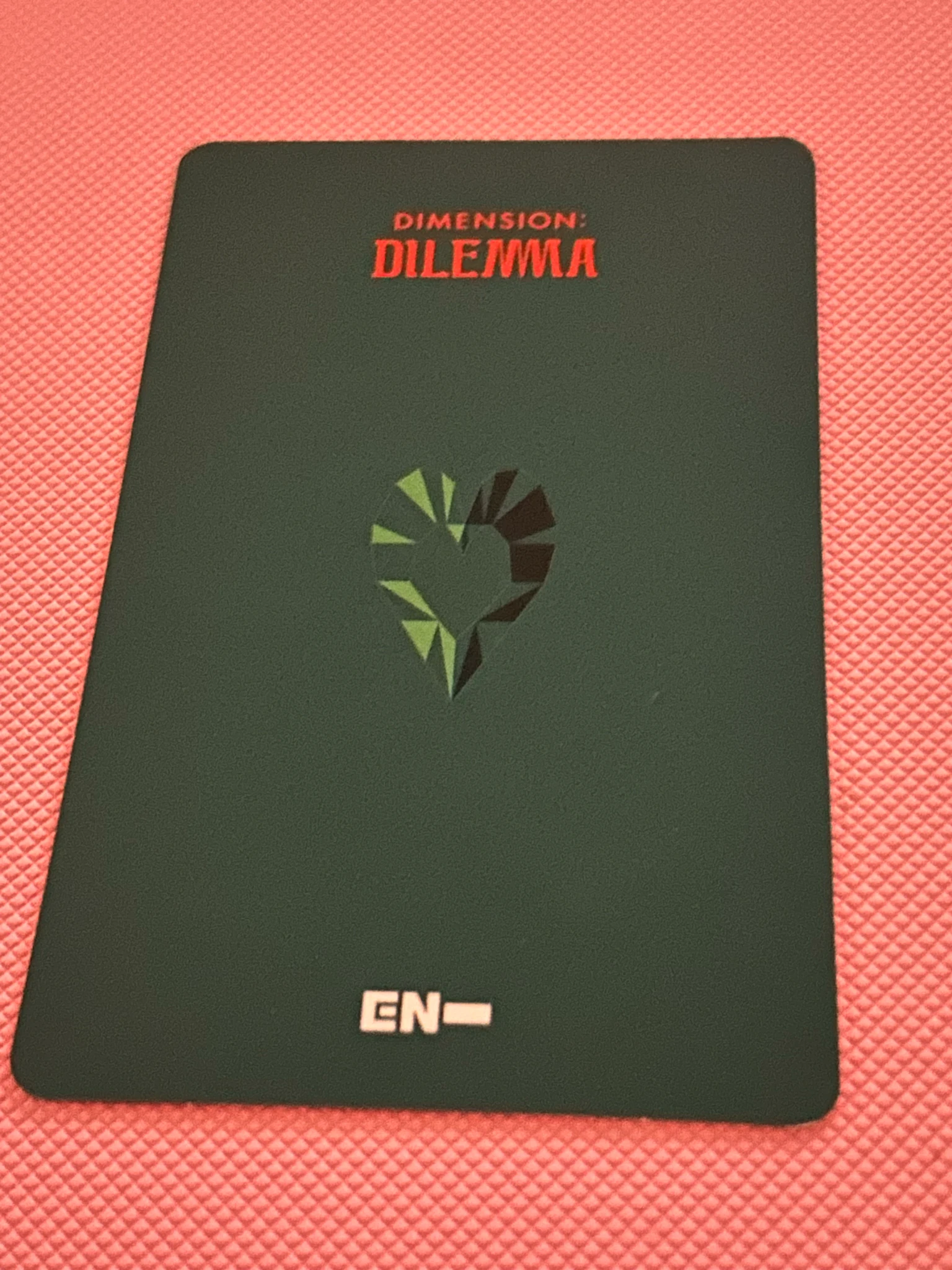 ENHYPEN Evan (Heeseung) ENHYPEN - Heeseung - DIMENSION: DILEMMA Album target exclusive listing photo 2