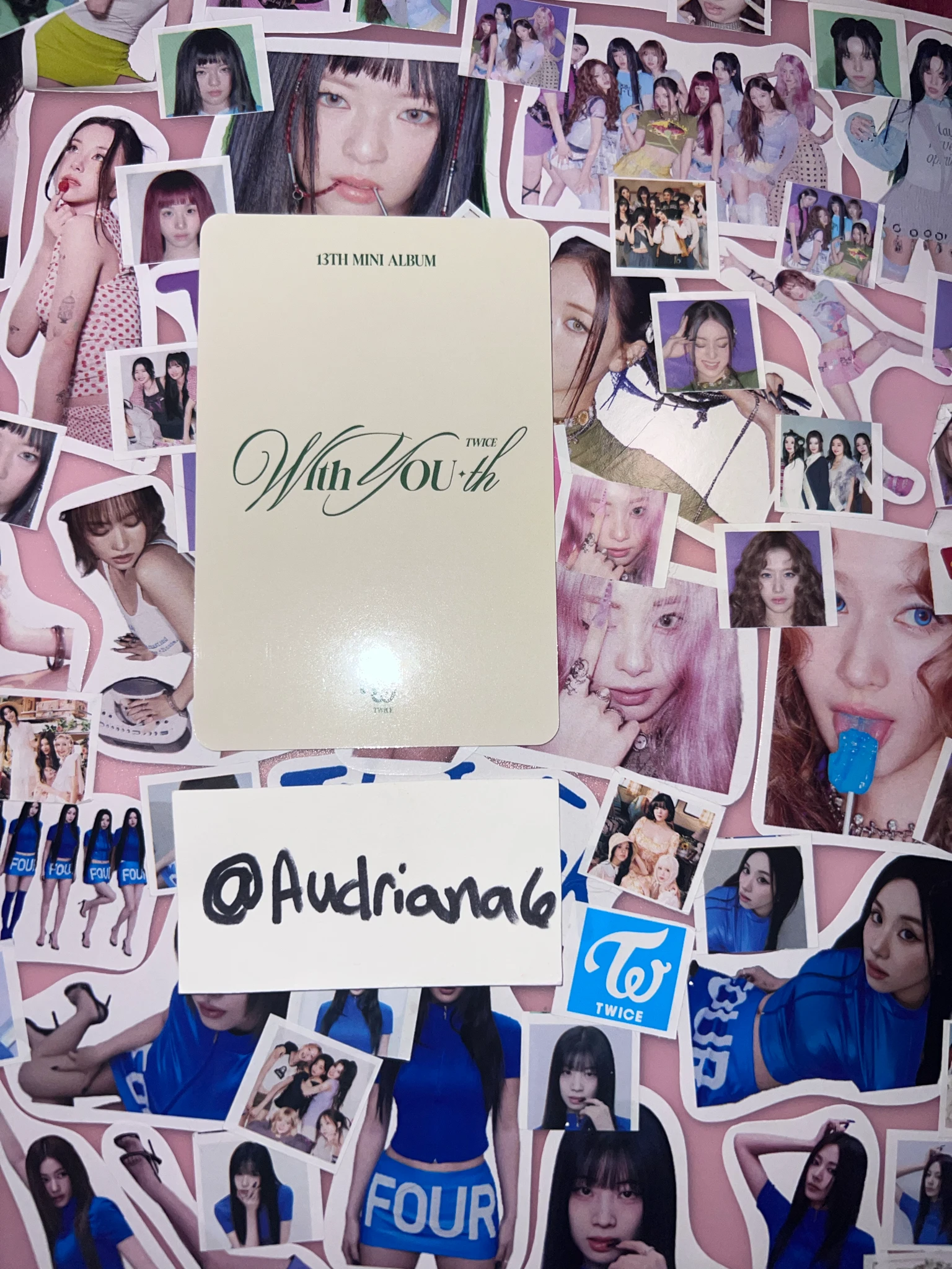 TWICE Chaeyoung TWICE-Chaeyoung-Album-with you-th listing photo 2