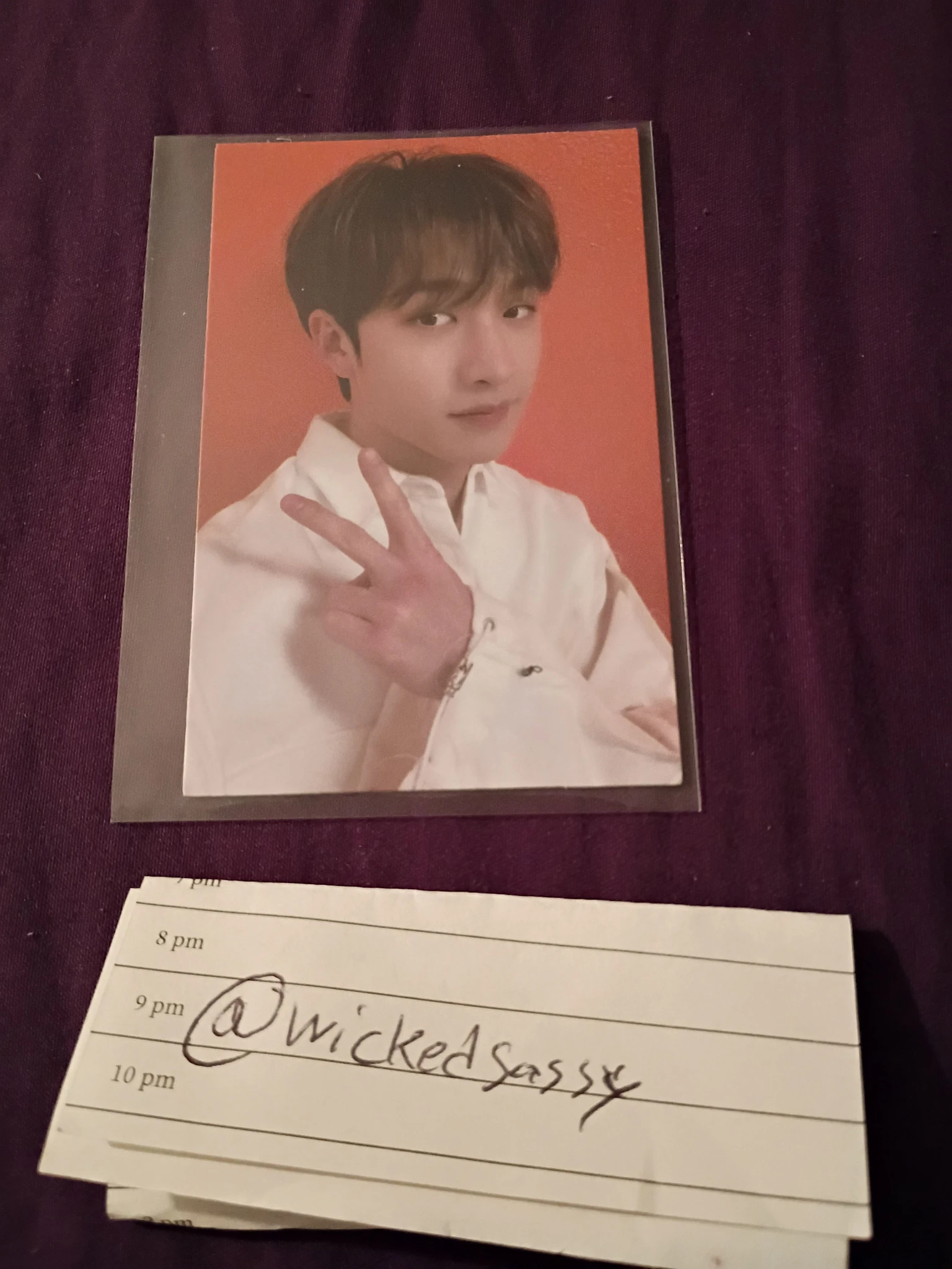 Stray Kids Bang Chan Stray Kids - Bang Chan - GO生 Album album photocard double-sided listing photo 2