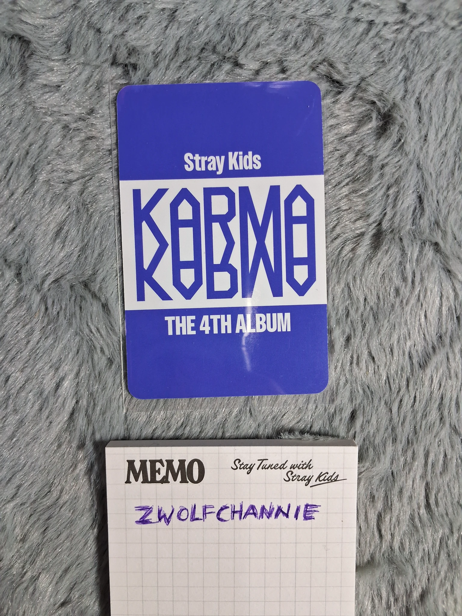 Stray Kids Bang Chan Stray Kids - Bang Chan - KARMA Album album photocard accordion version listing photo 2