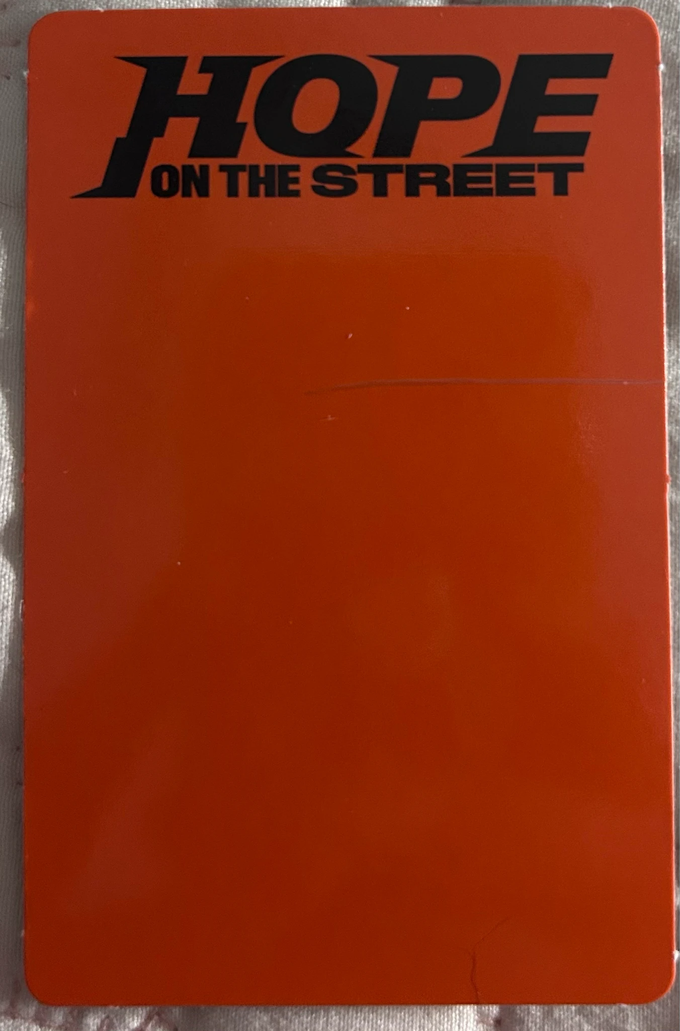 BTS j-hope BTS - J-HOPE - Hope On The Street Vol. 1 Album album photocard prelude ver. listing photo 2