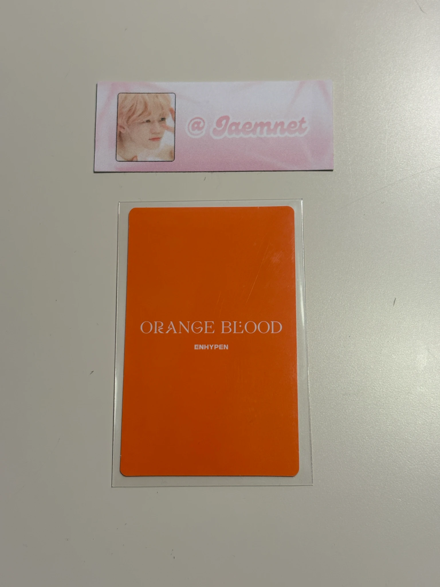 ENHYPEN Sunoo ENHYPEN - Sunoo - ORANGE BLOOD Album listing photo 2