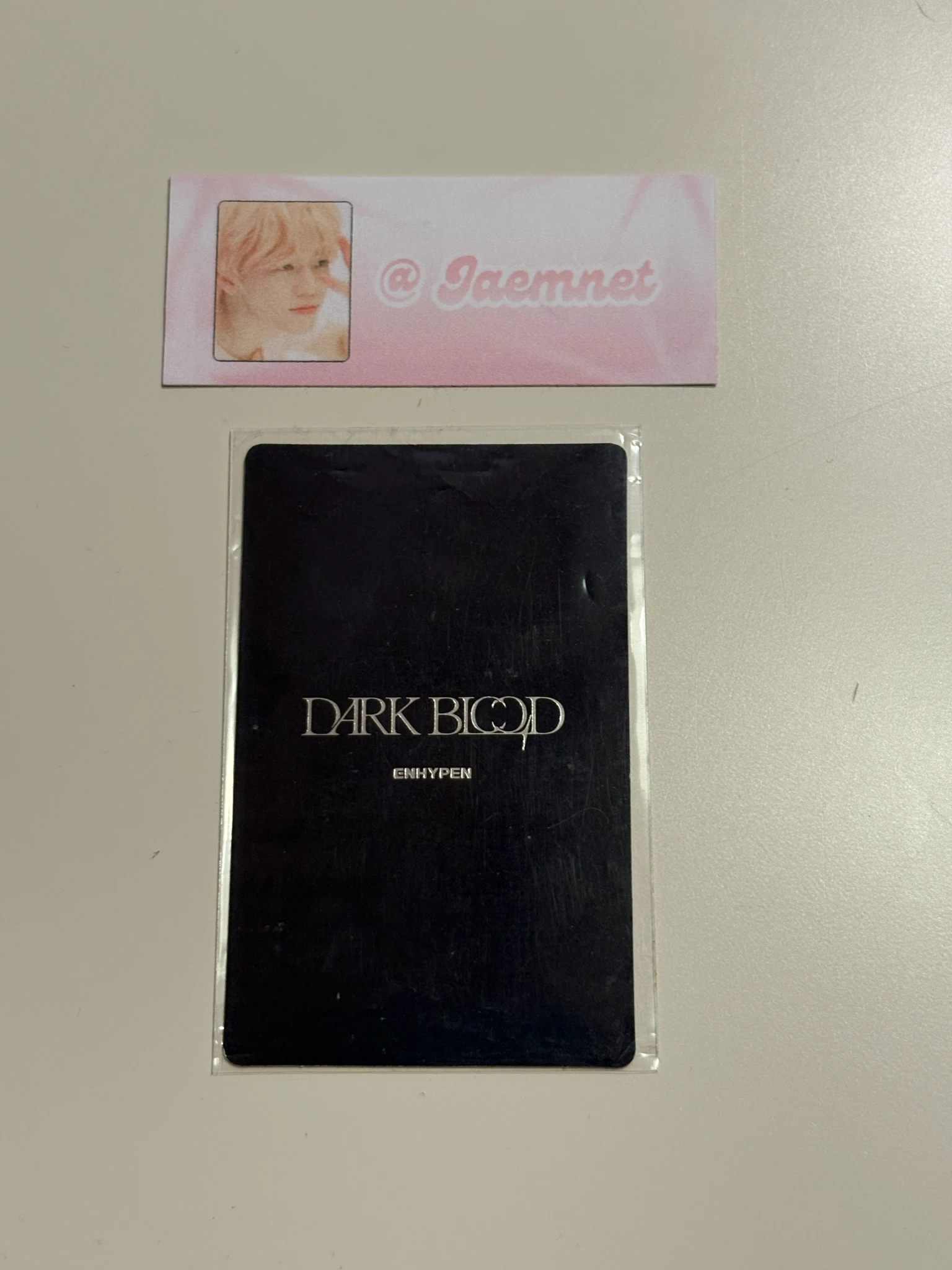 ENHYPEN Sunghoon ENHYPEN - Sunghoon - DARK BLOOD Album album photocard korean album full version listing photo 2