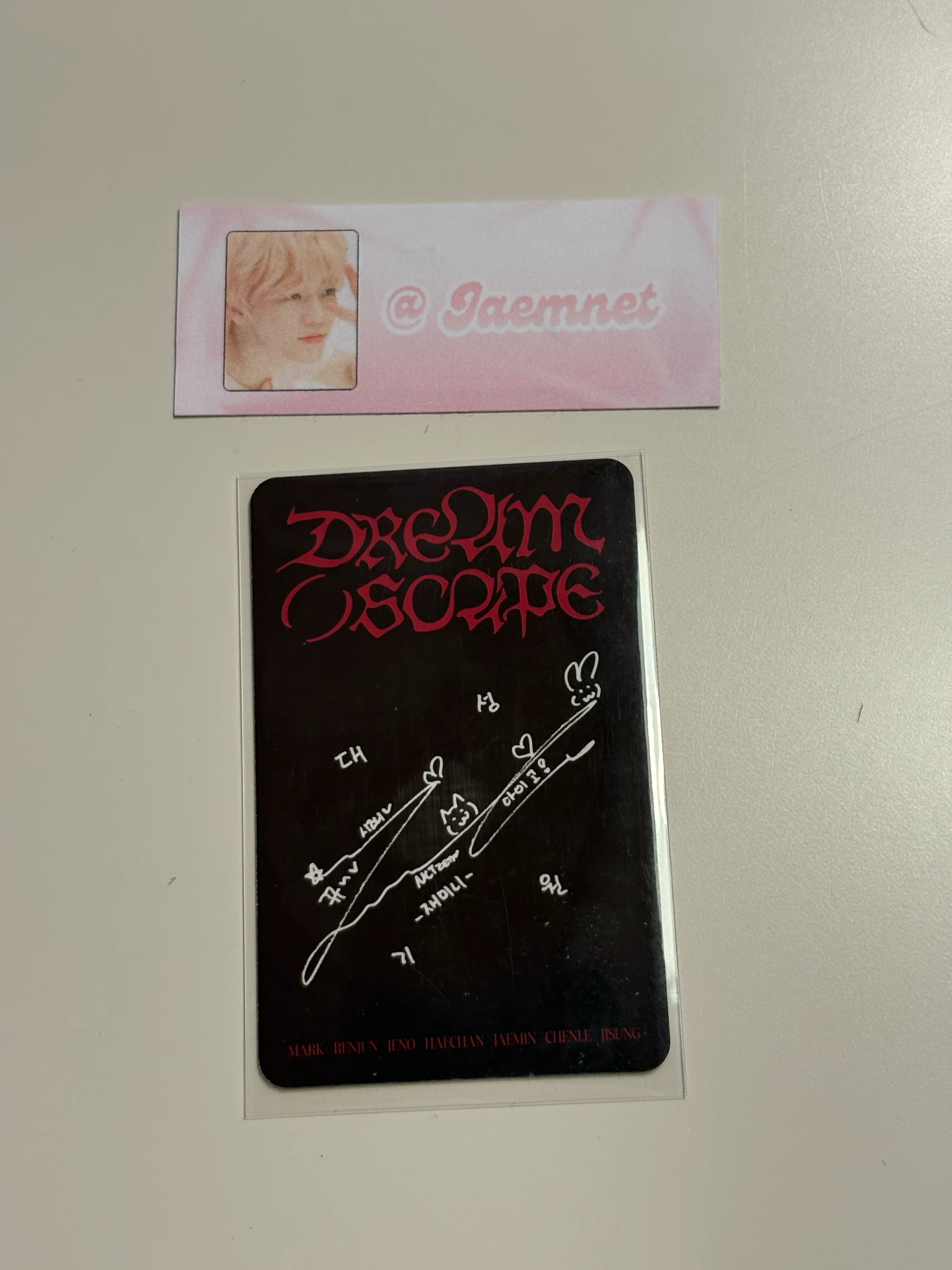 NCT DREAM Jaemin NCT DREAM - Jaemin - Dream()scape Album icantfeelanything version album photocard listing photo 2