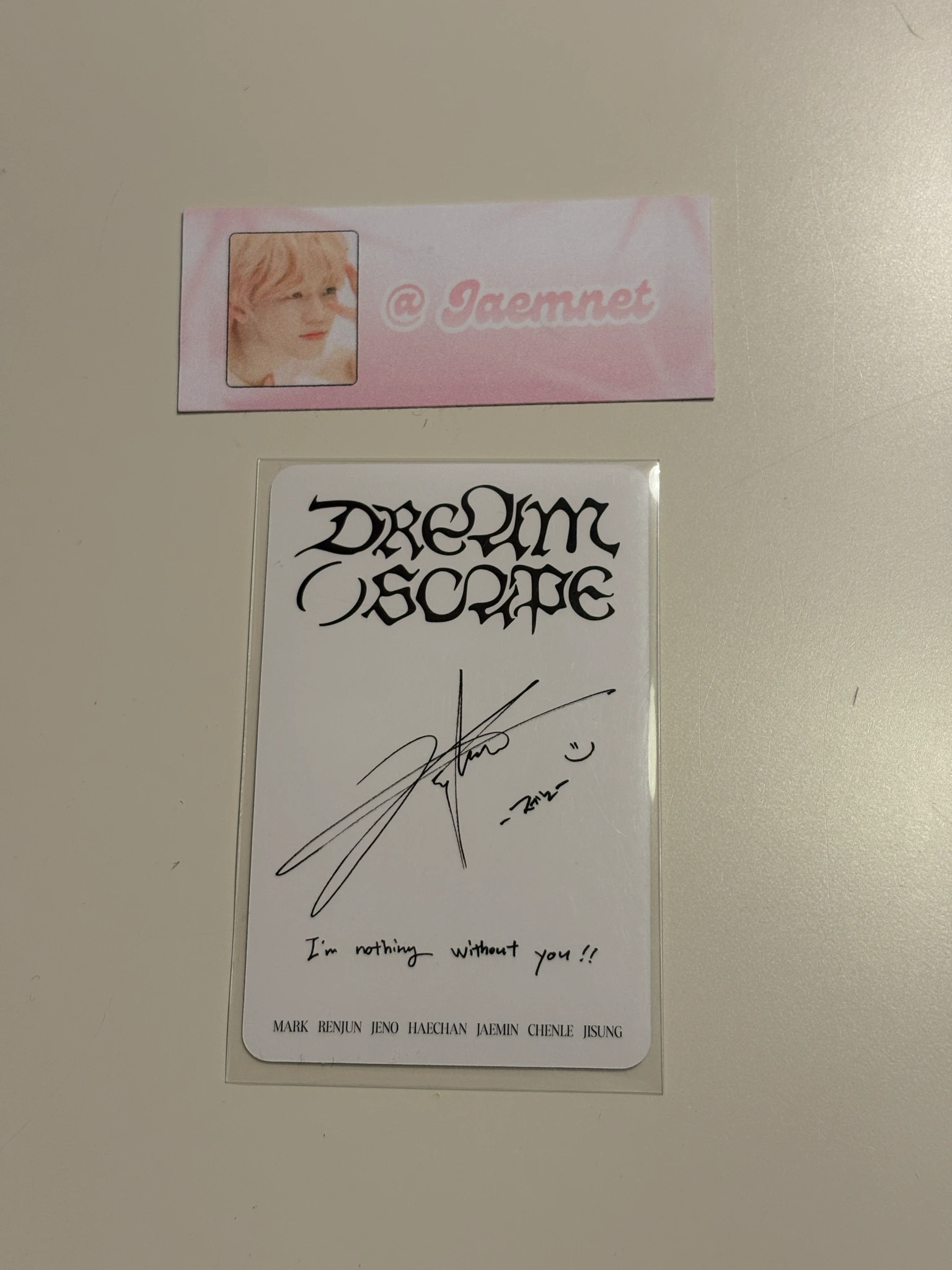 NCT DREAM Jeno NCT DREAM - Jeno - Dream()scape Album album photocard smoothie version japan exclusive listing photo 2
