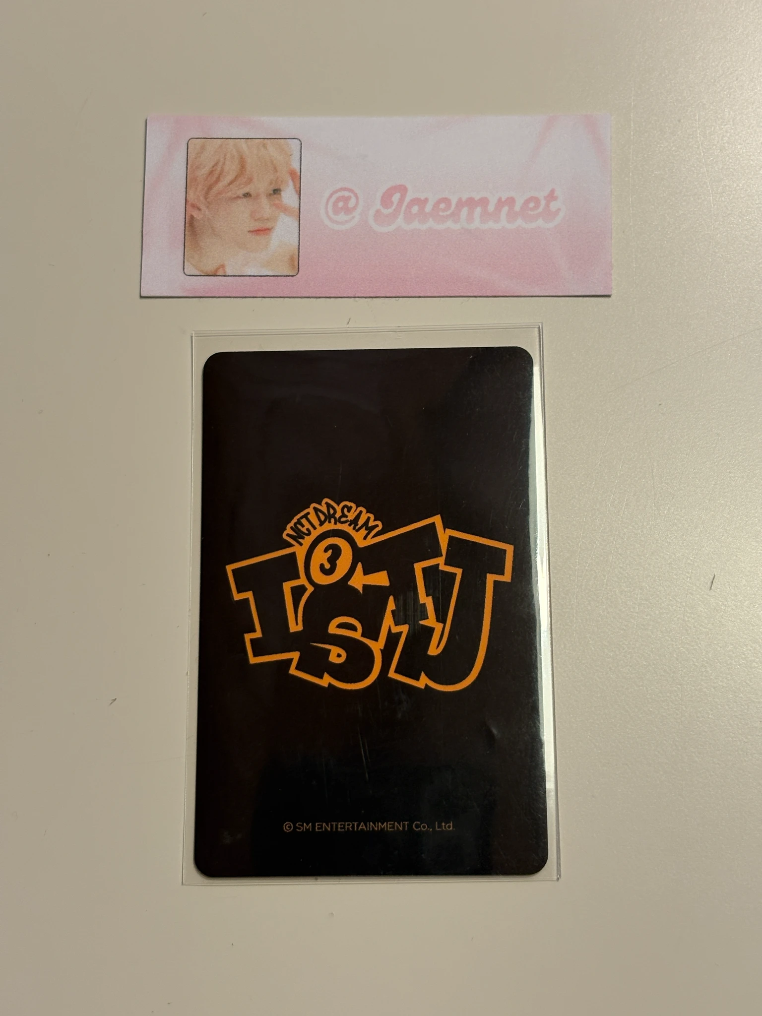 NCT DREAM Jisung NCT DREAM - Jisung - ISTJ Album makestar pob (pre-order benefit) holographic (hologram) listing photo 2