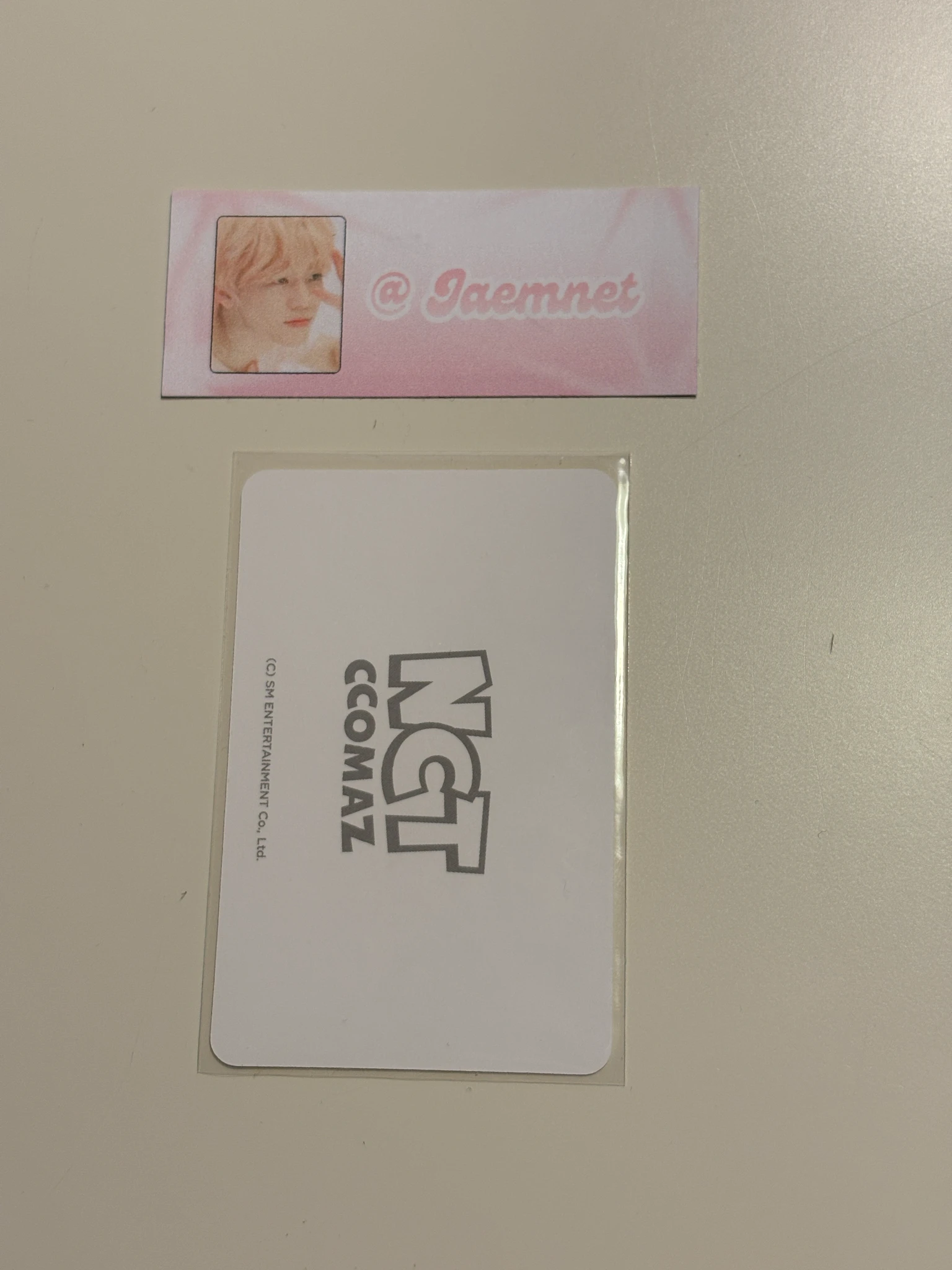NCT Renjun NCT - Renjun - 2023 NCT CCOMAZ GROCERY STORE POP-UP Other concept version merch photocard trading card green version horizontal listing photo 2