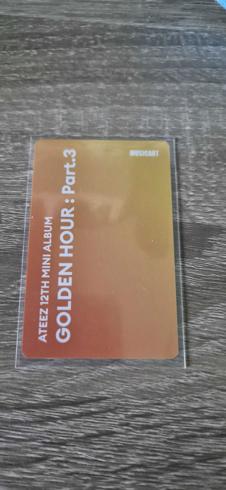 ATEEZ Hongjoong ATEEZ - Hongjoong - Golden Hour : Part.3 Album listing photo 2