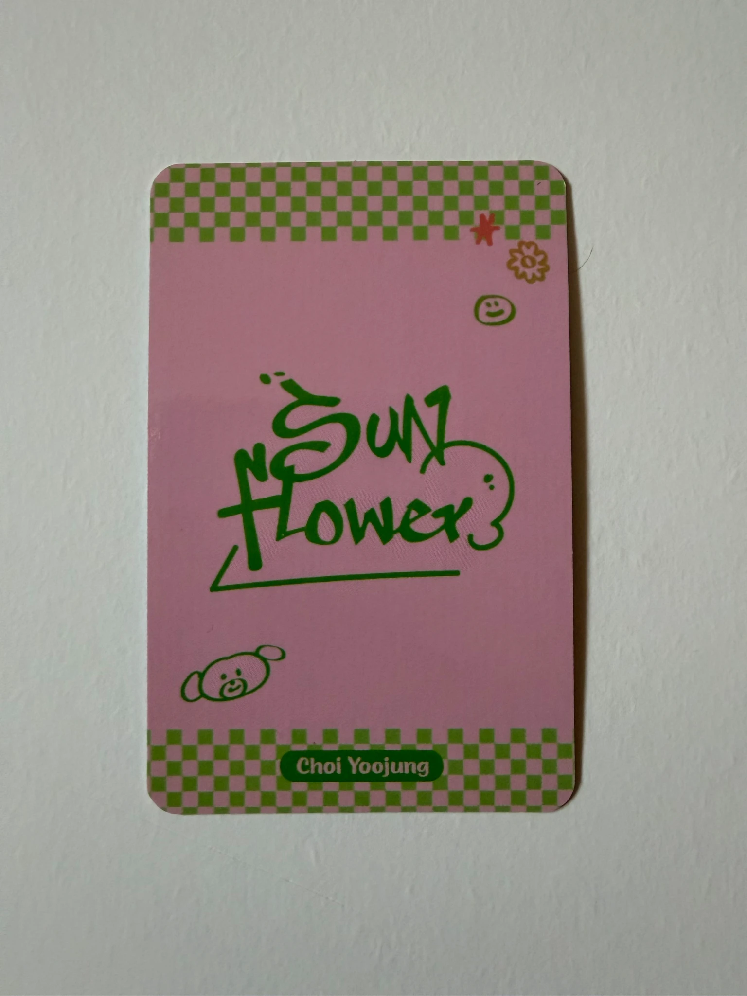 Choi Yoojung Choi Yoojung Weki Meki - Yoojung - Sunflower Album album photocard lovely version listing photo 2