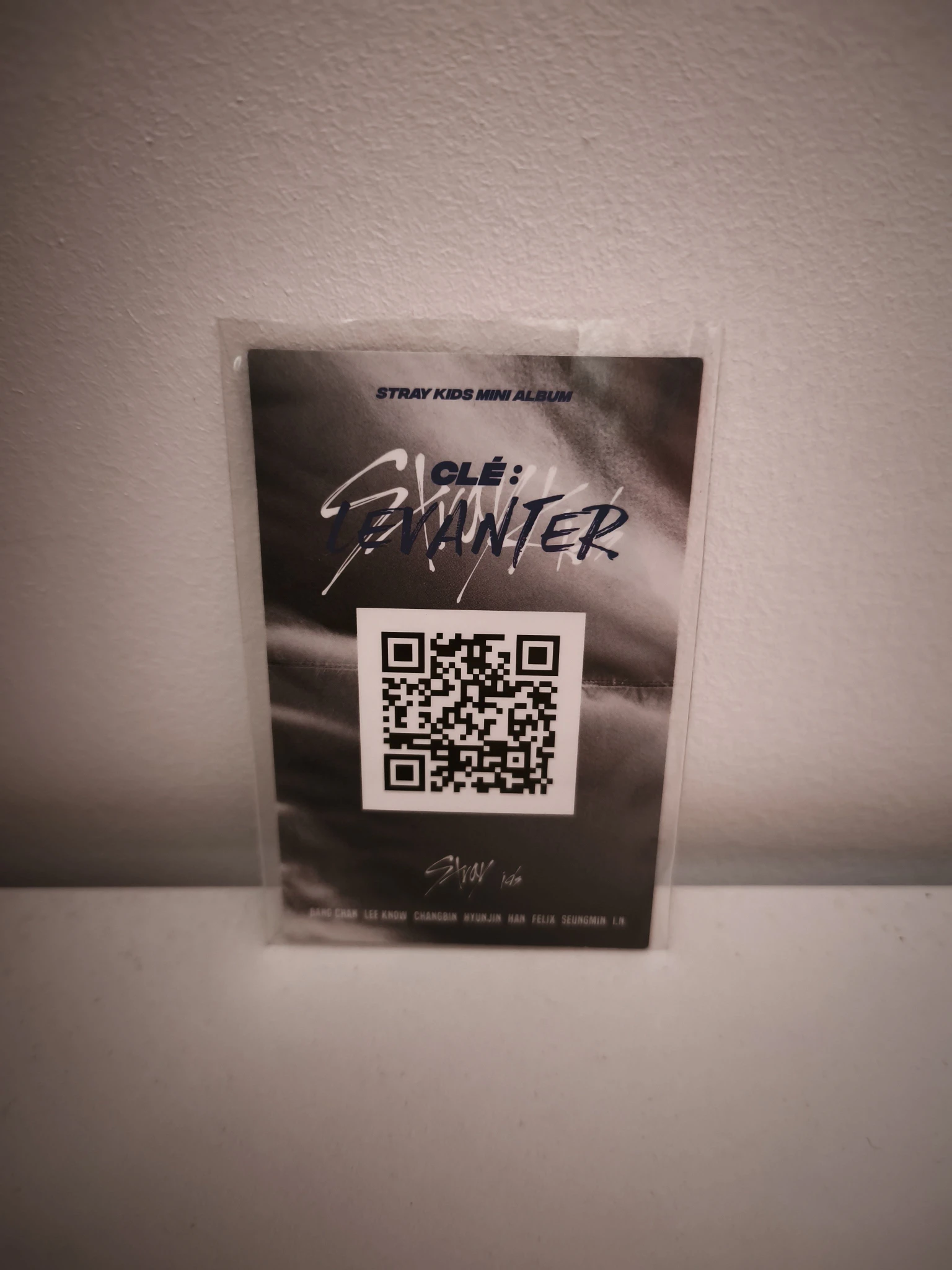 Stray Kids Seungmin Stray Kids - Seungmin - Clé: Levanter Album album photocard silver border ver. listing photo 2
