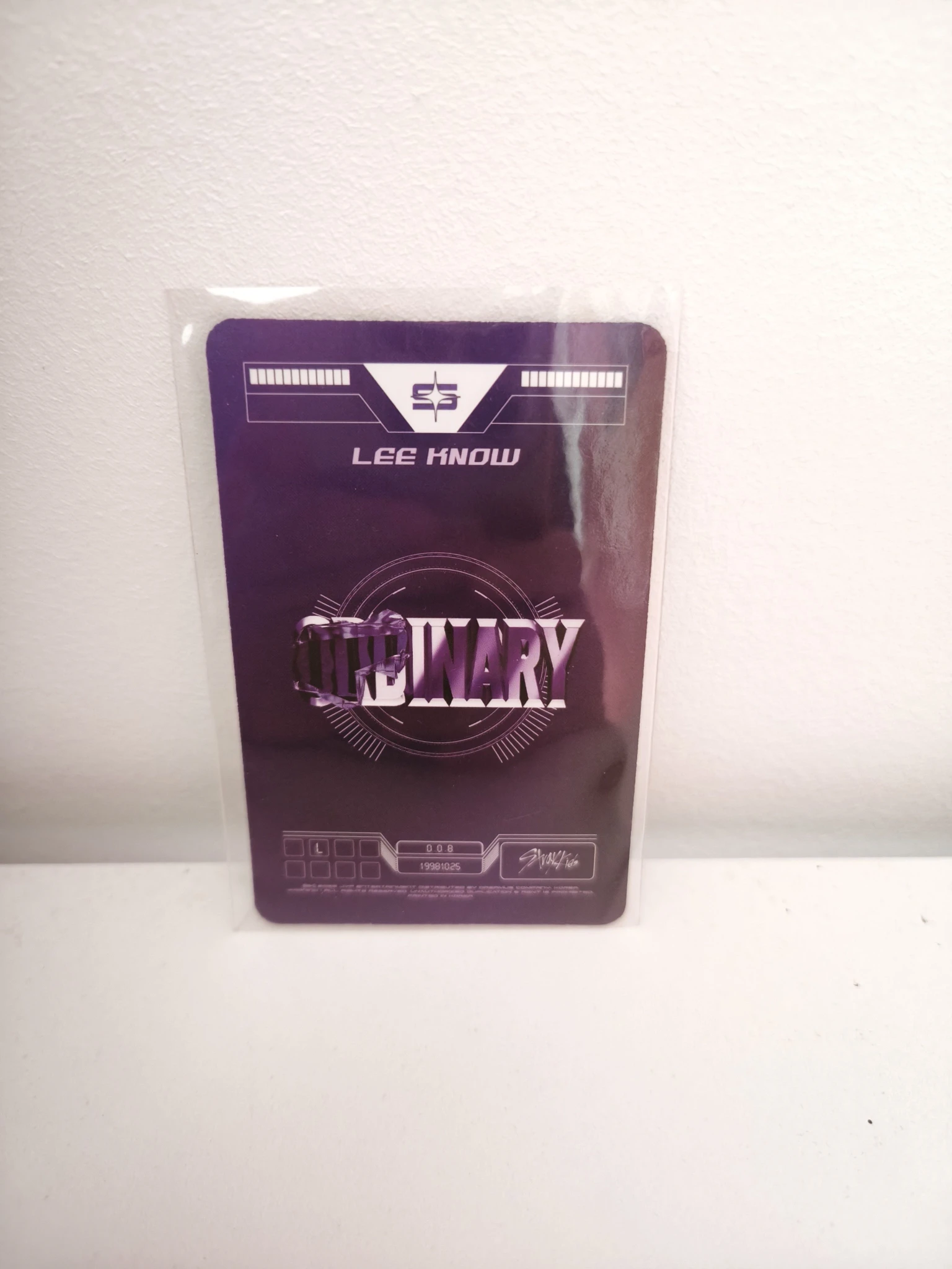 Stray Kids Lee Know Stray Kids - Lee Know - Oddinary Album album photocard jewel case version listing photo 2