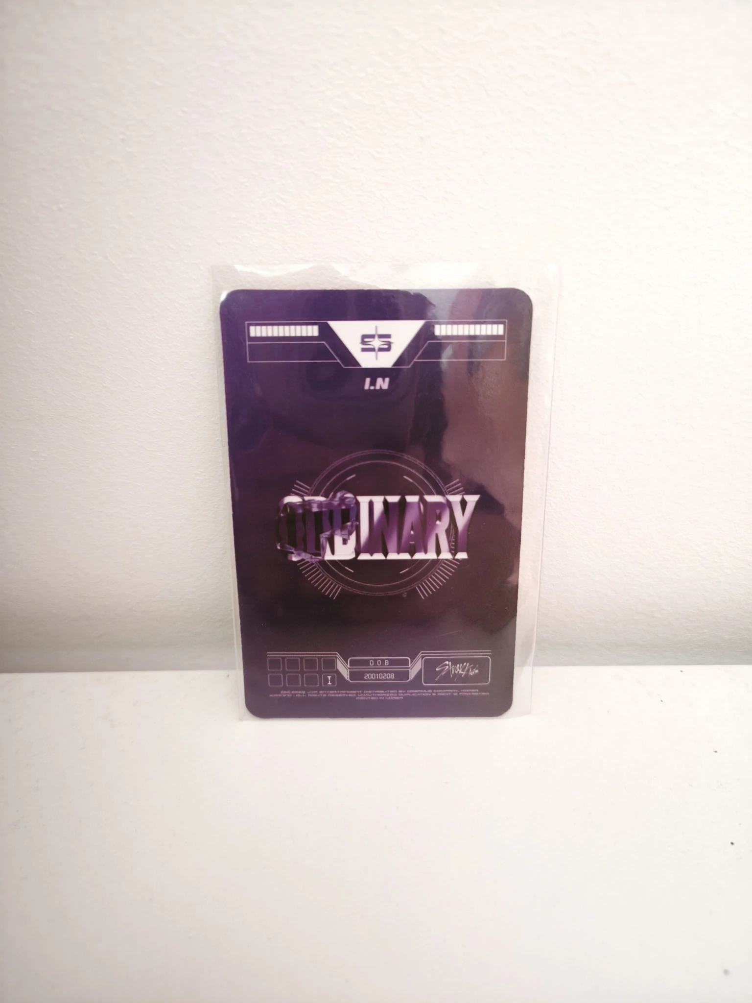 Stray Kids I.N Stray Kids - I.N - Oddinary Album album photocard jewel case version bad image - replace listing photo 2
