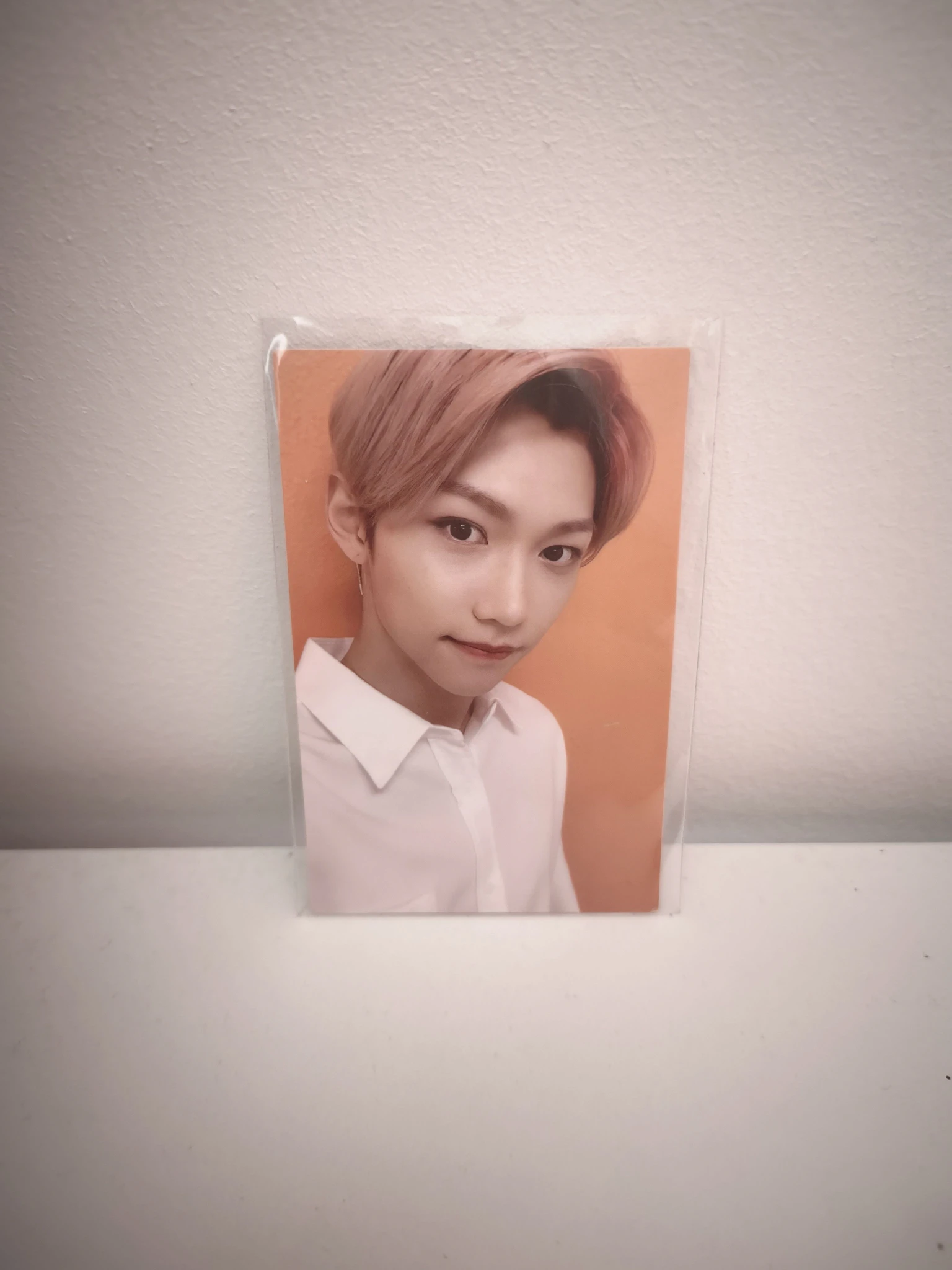 Stray Kids Felix Stray Kids - Felix - GO LIVE Album album photocard A version double-sided back side listing photo 2