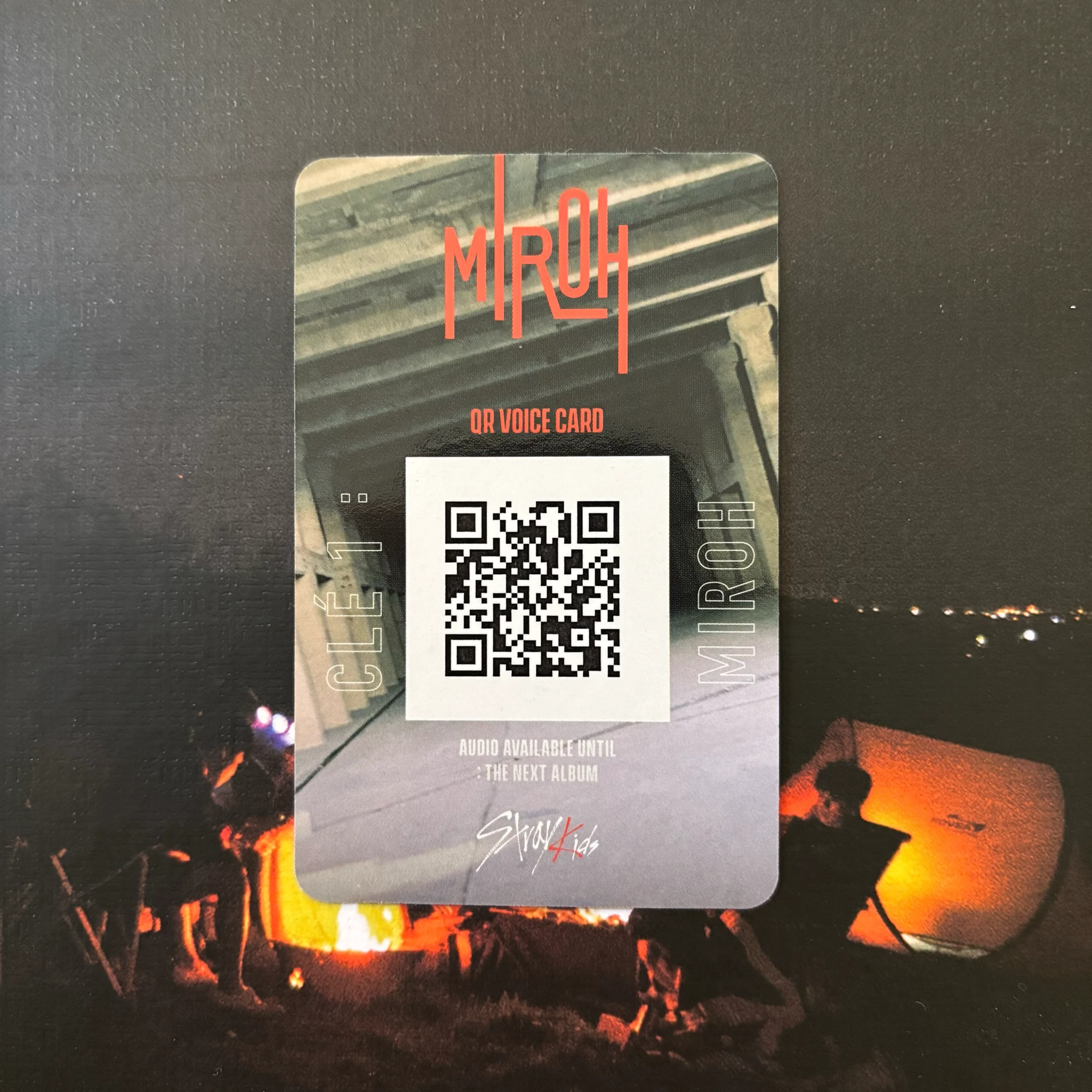 Stray Kids Changbin Stray Kids - Changbin - Clé 1: Miroh Album album photocard black border listing photo 2