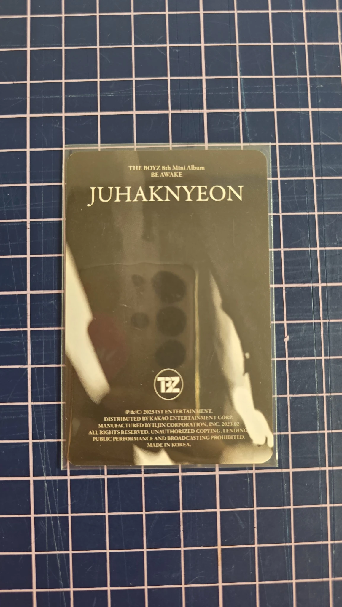 THE BOYZ Haknyeon THE BOYZ - Haknyeon - Be Awake Album album photocard reach version listing photo 2