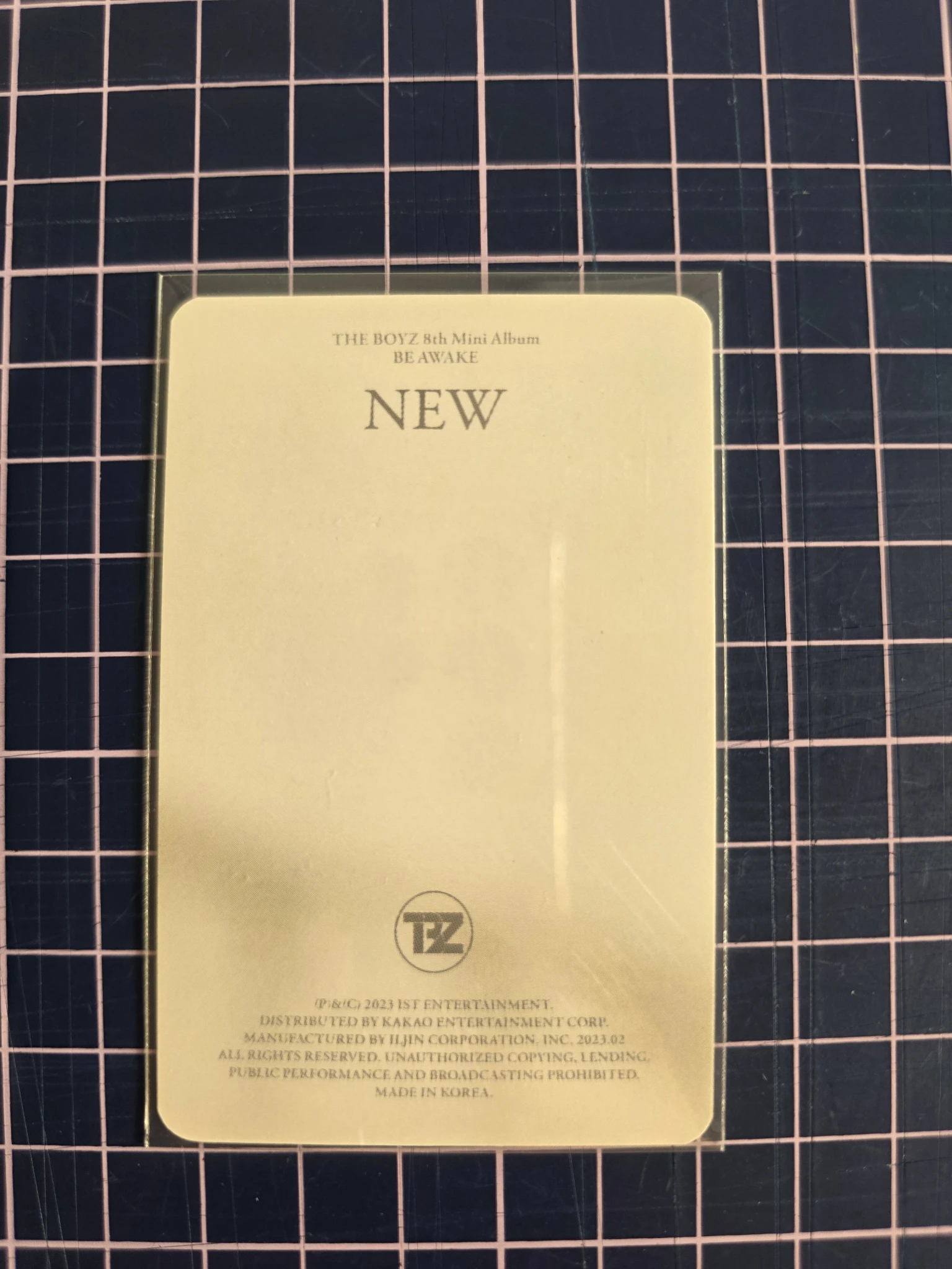 THE BOYZ New THE BOYZ - New - Be Awake Album album photocard listing photo 2