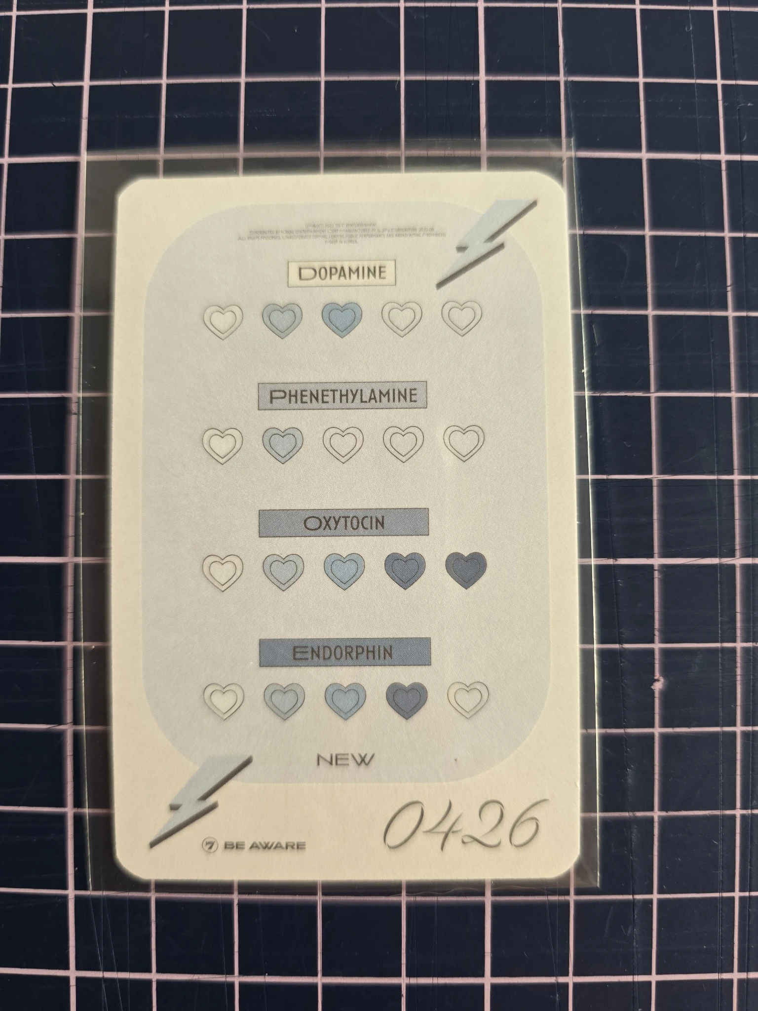 THE BOYZ New THE BOYZ - New - Be Aware Album album photocard denial version listing photo 2