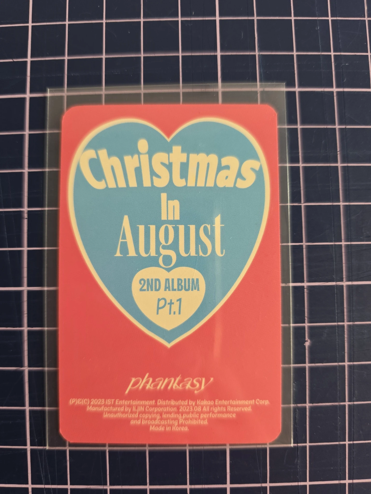 THE BOYZ Younghoon THE BOYZ - Younghoon - Phantasy Pt. 1: Christmas in August Album album photocard listing photo 2