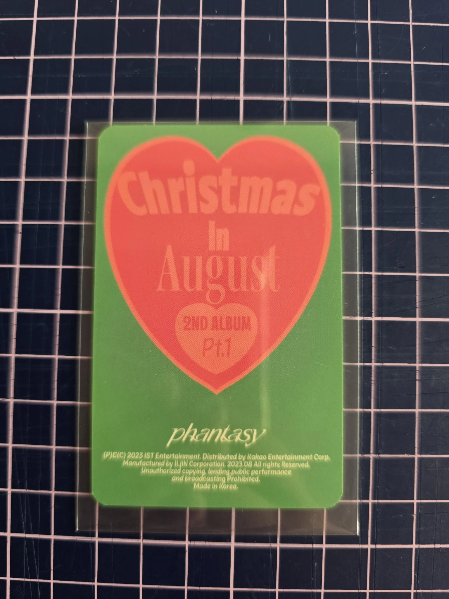 THE BOYZ New THE BOYZ - New - Phantasy Pt. 1: Christmas in August Album album photocard holiday version listing photo 2