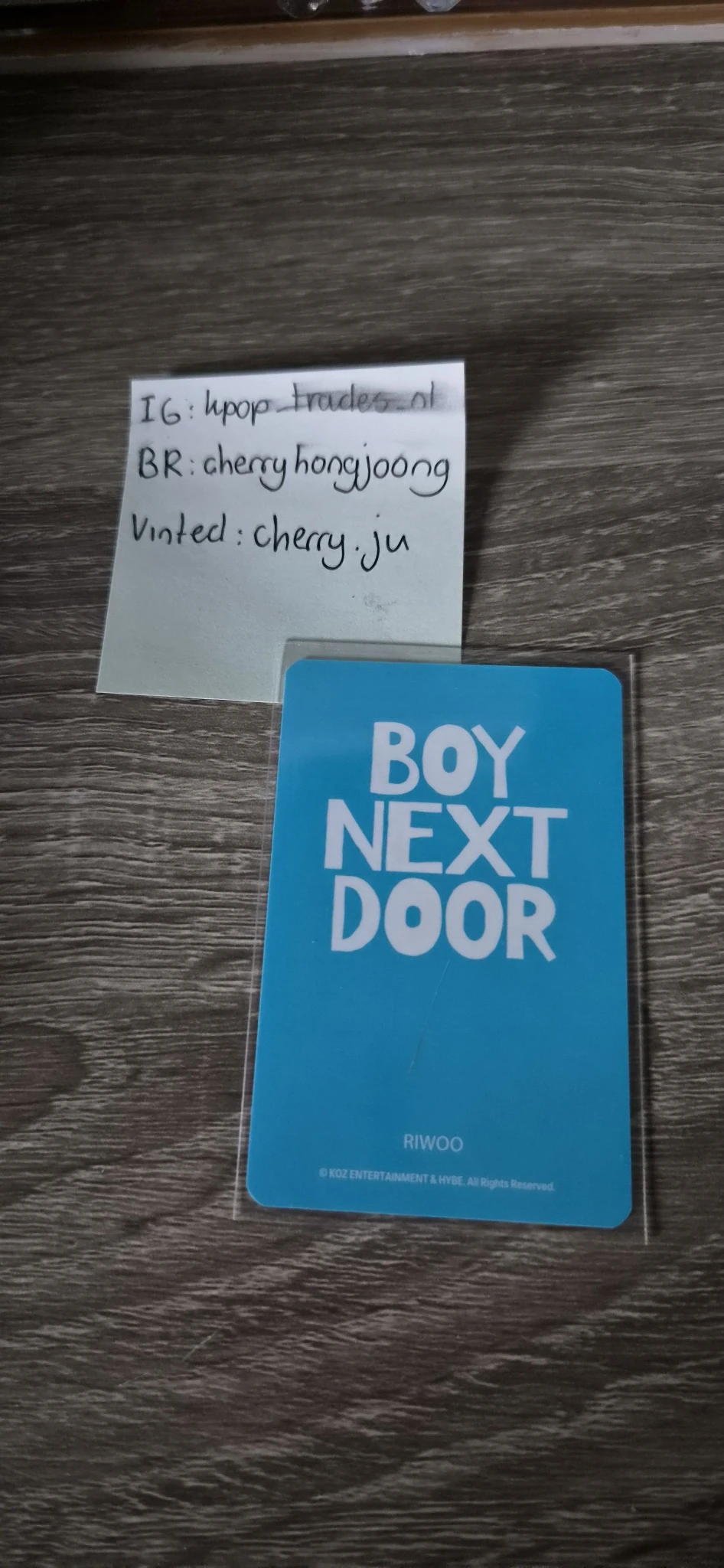 BOYNEXTDOOR Riwoo BOYNEXTDOOR - Riwoo - Official Light Stick Other listing photo 2