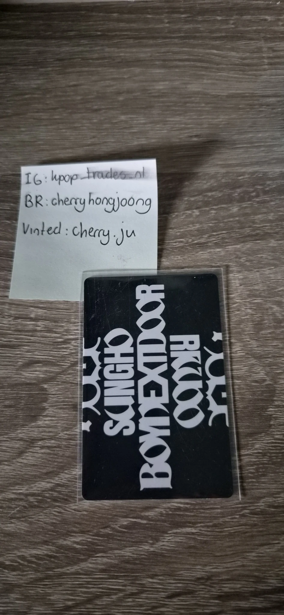 BOYNEXTDOOR BOYNEXTDOOR - Sungho & Riwoo - HOME Album album photocard selfie sweet home version listing photo 2