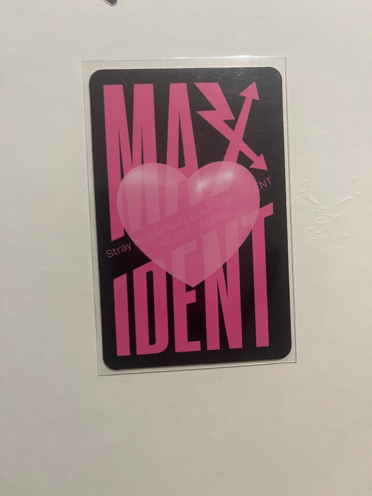 Stray Kids Changbin Stray Kids - Changbin - Maxident Album heart ver. listing photo 2