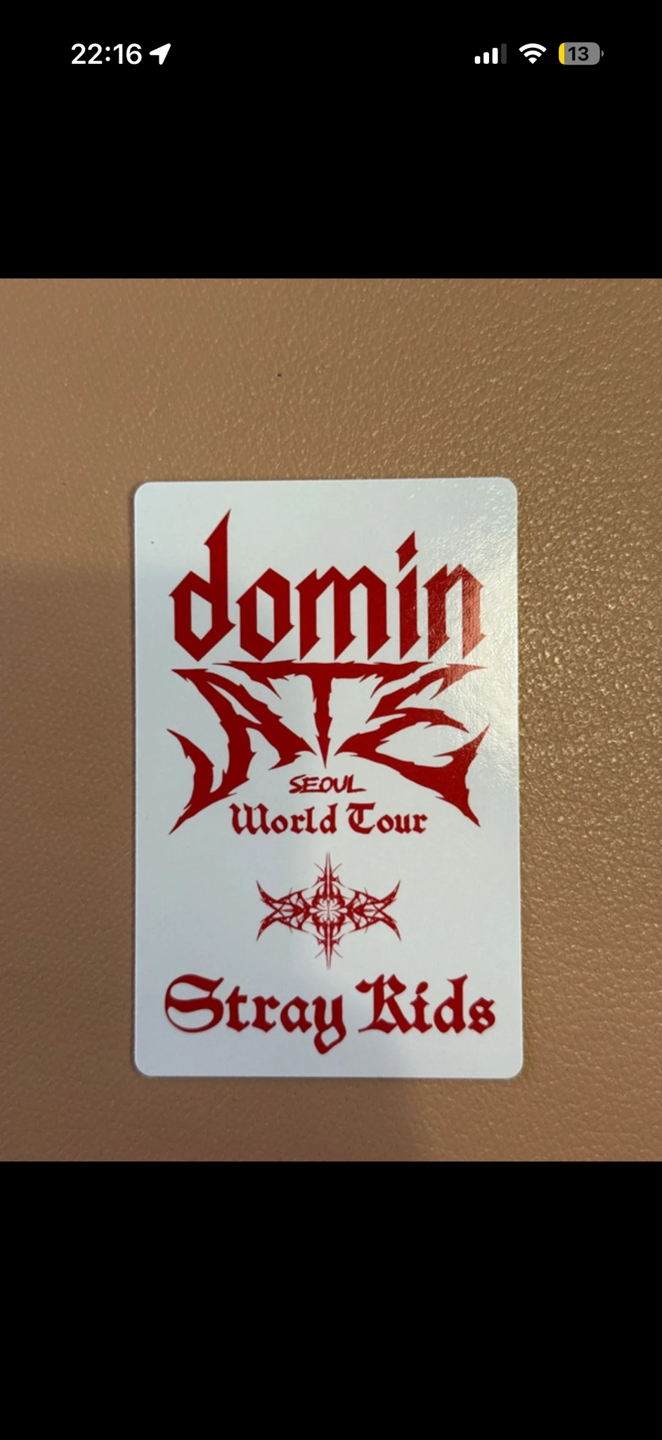 Stray Kids Seungmin Stray Kids - Seungmin - <dominATE SEOUL>  DVD & BLU-RAY Other pre-order benefit (pob) photocard set listing photo 2