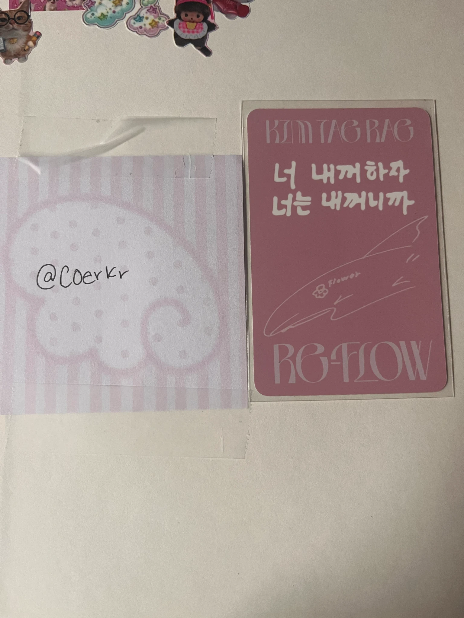 ZEROBASEONE Taerae ZEROBASEONE - Taerae - RE-FLOW Album album photocard listing photo 2
