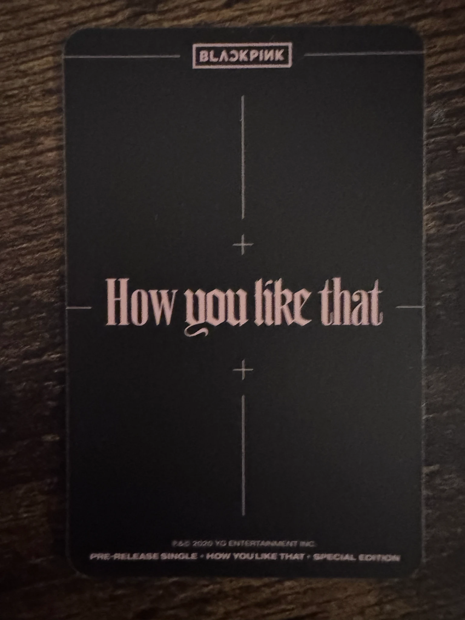 BLACKPINK Rosé BLACKPINK-Rosé-Album-How You Like That listing photo 2