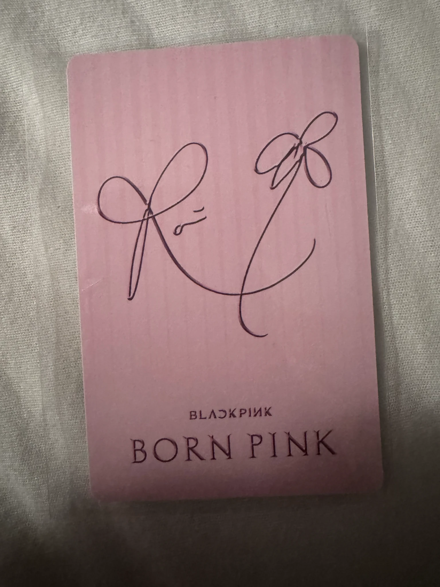 BLACKPINK Rosé BLACKPINK - Rosé - BORN PINK Album vinyl photocard listing photo 2
