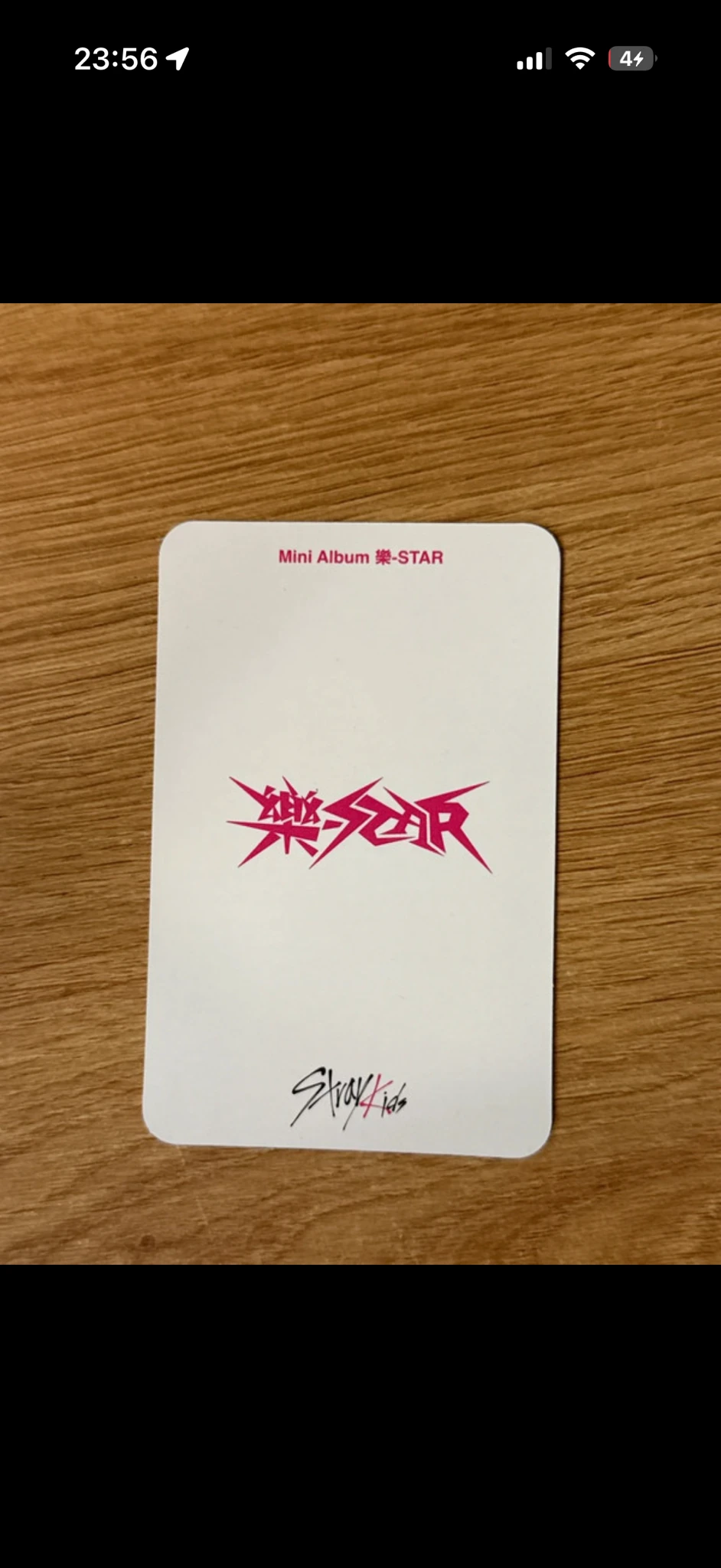 Stray Kids Changbin Stray Kids - Changbin - Rock-Star Album pre-order benefit (pob) jyp shop listing photo 2