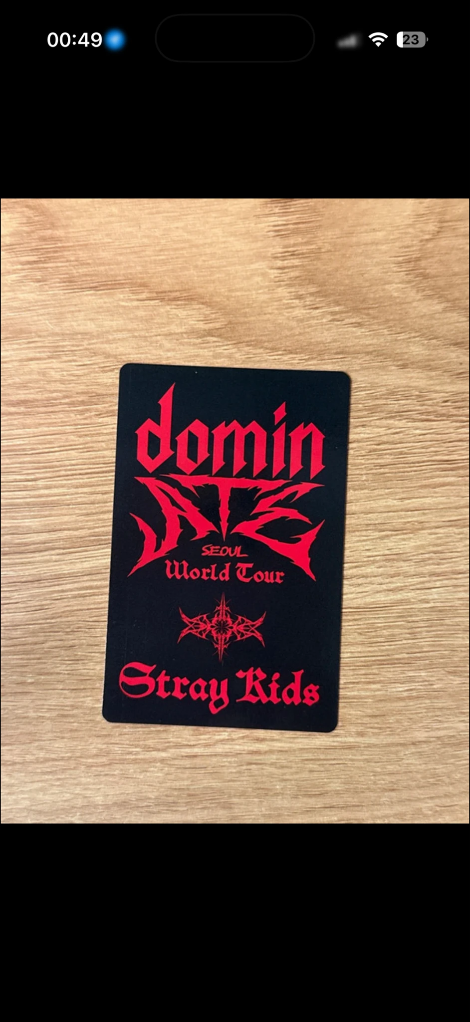 Stray Kids Changbin Stray Kids - Changbin - <dominATE SEOUL>  DVD & BLU-RAY Other bluray version photocard set listing photo 2