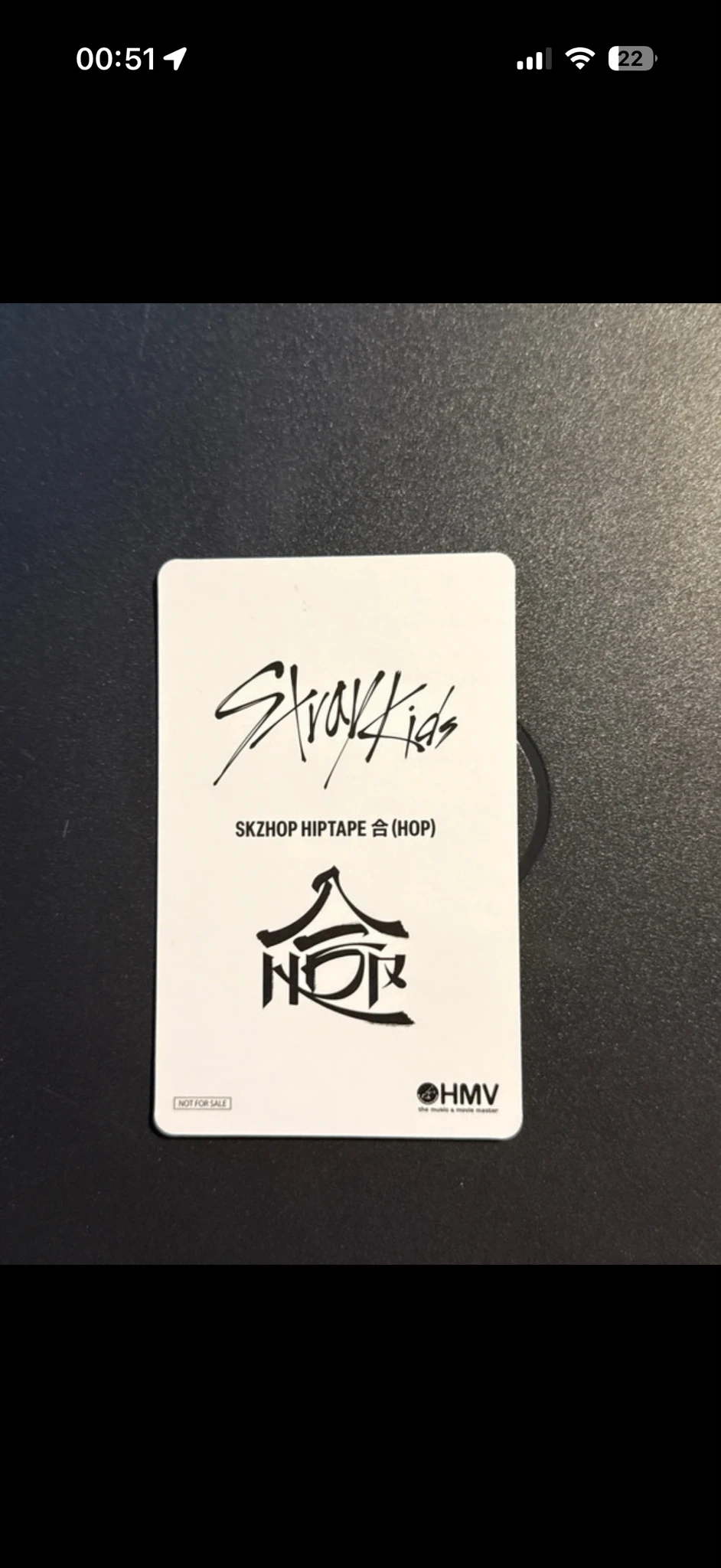 Stray Kids Bang Chan Stray Kids - Bang Chan - HOP Album pre-order benefit (pob) hmv listing photo 2